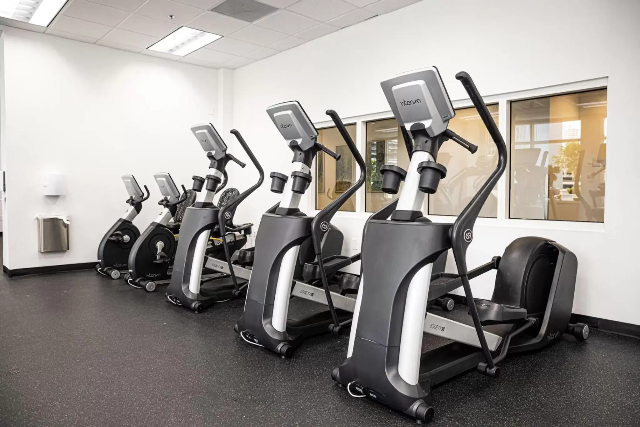 Fitness Center/Facilities in Modern and Luxurious Brickell Studio