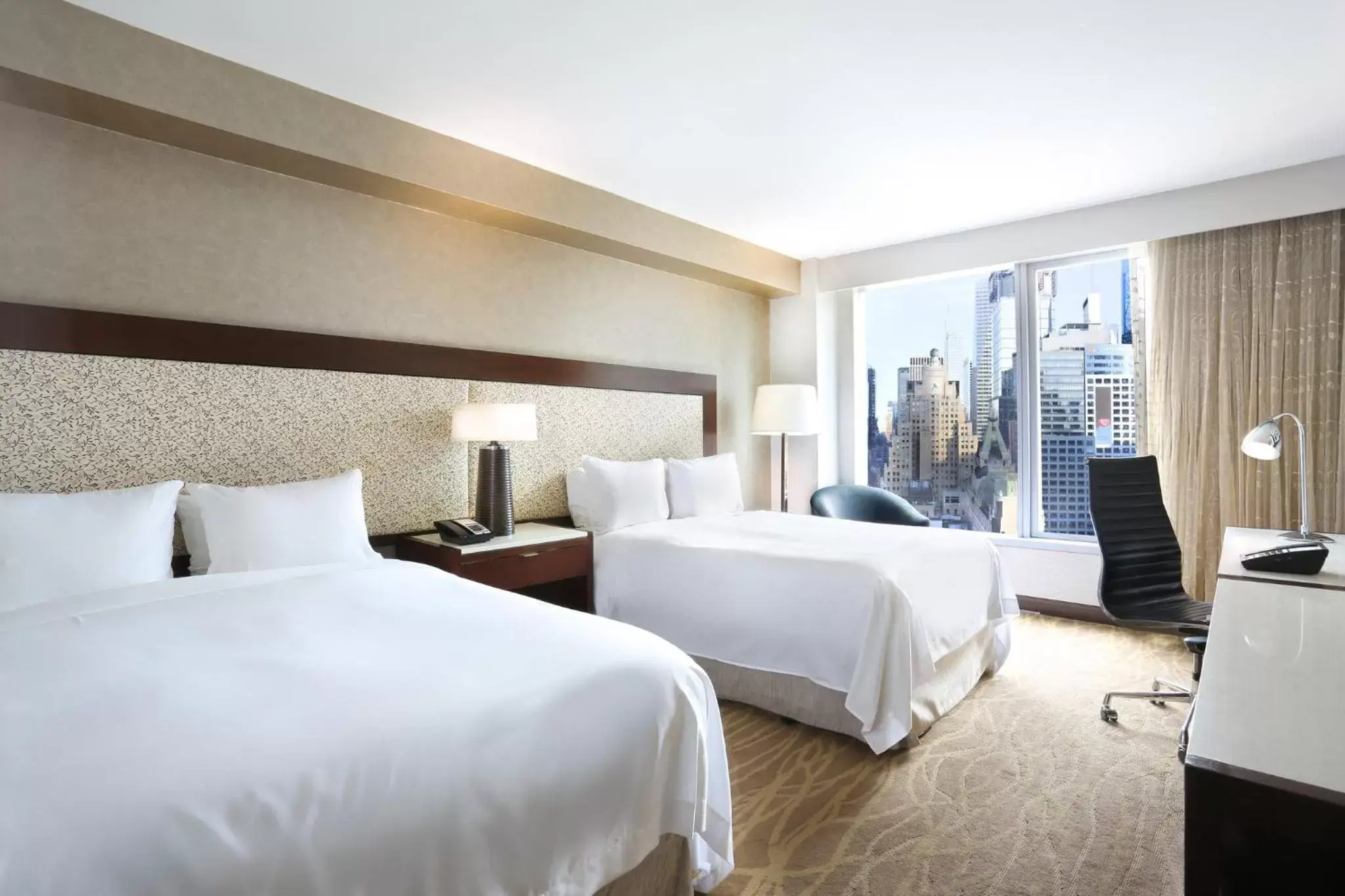 Photo of the whole room, Bed in InterContinental New York Times Square, an IHG Hotel