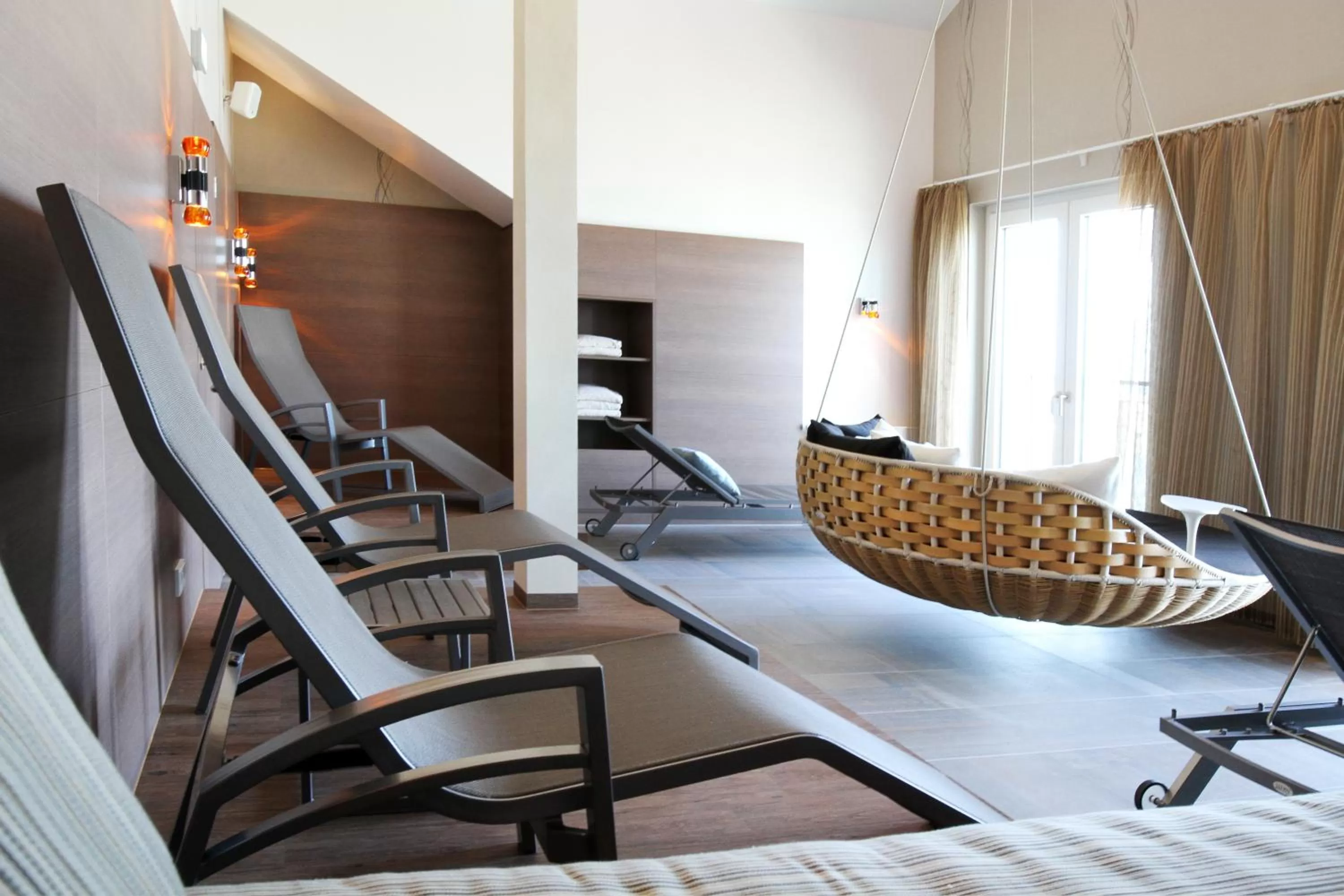 Sauna in Hafenhotel Meereszeiten