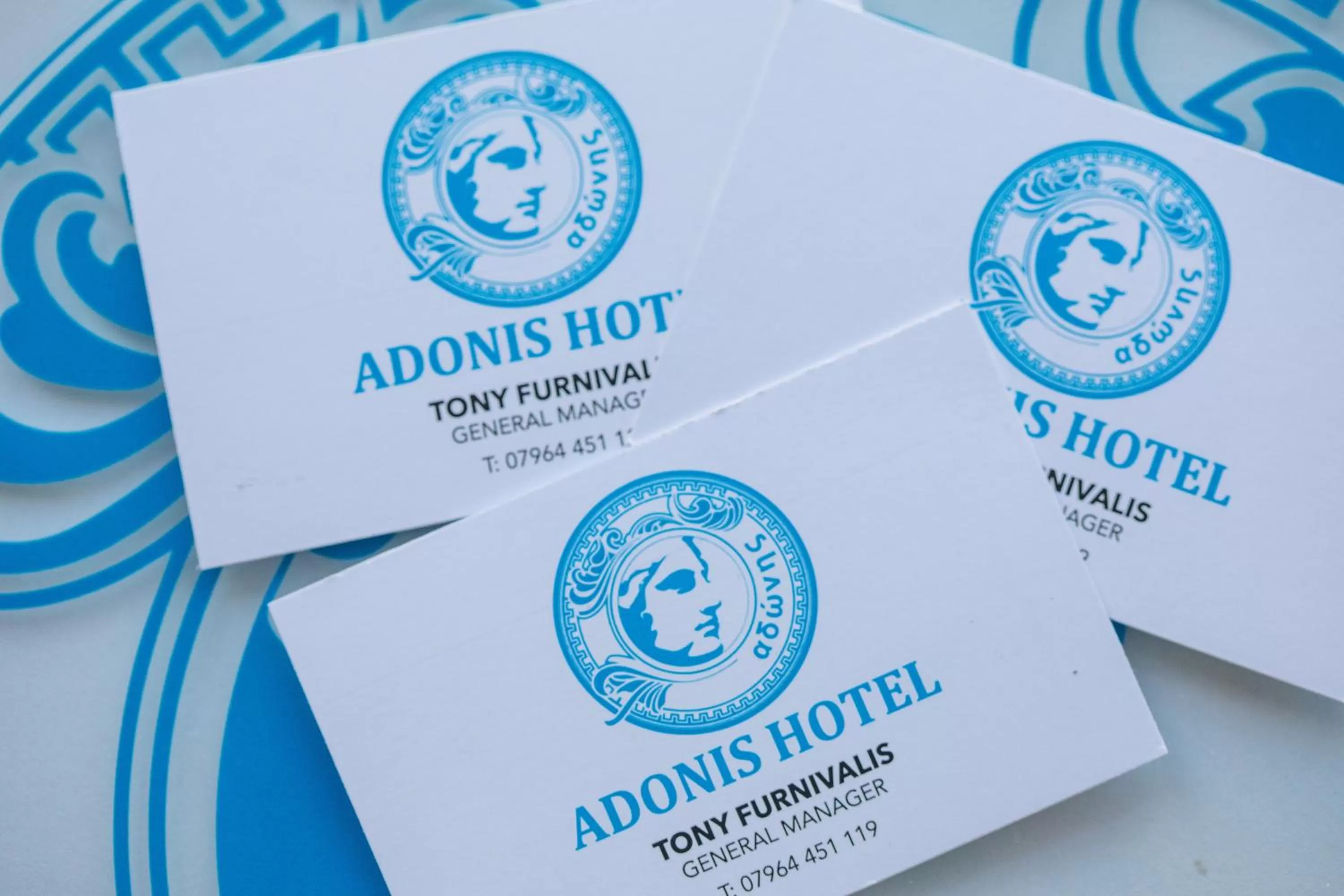 Property logo or sign in The Adonis Hotel