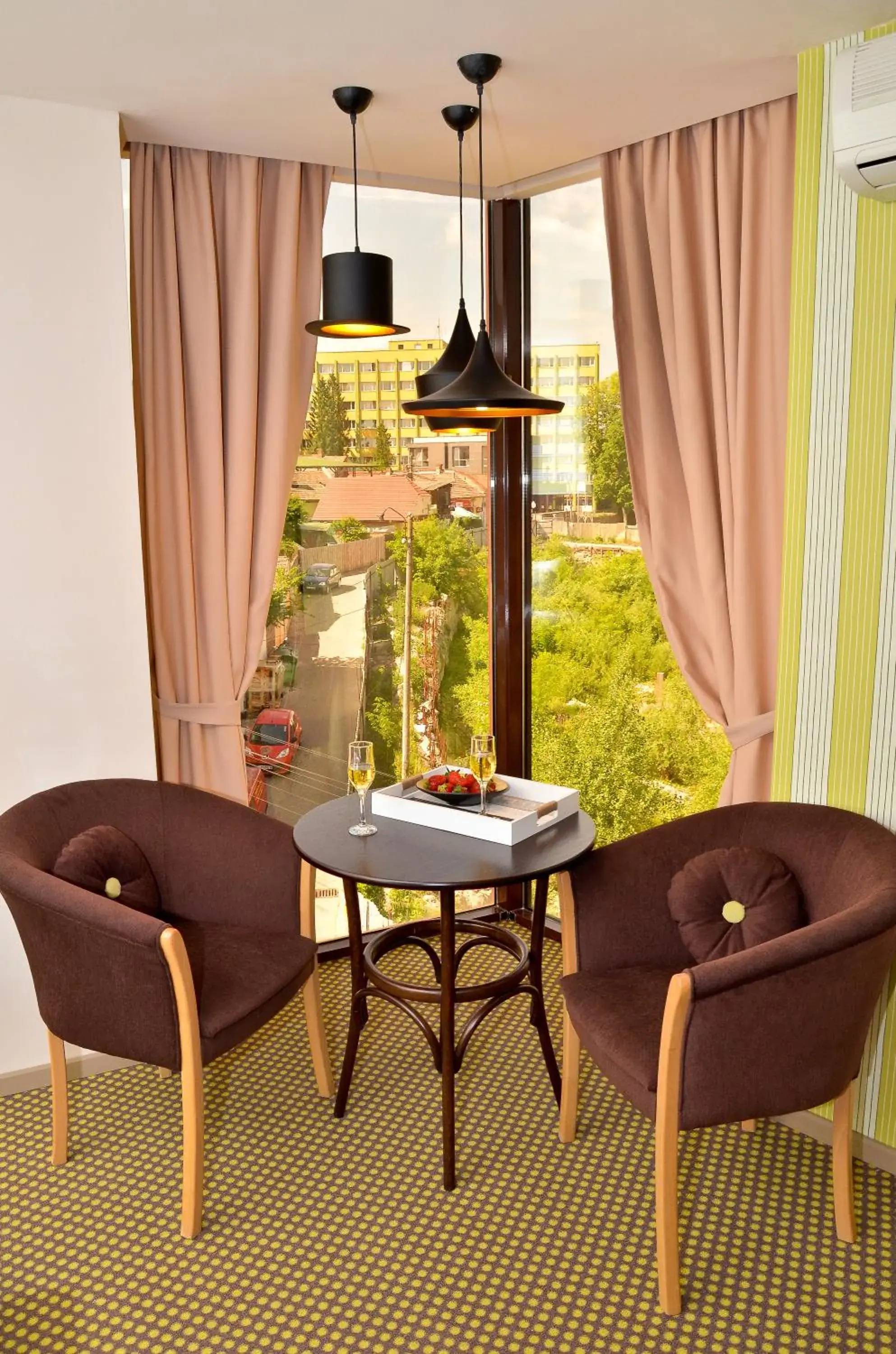 Decorative detail, Seating Area in Hotel Capitolina City Chic