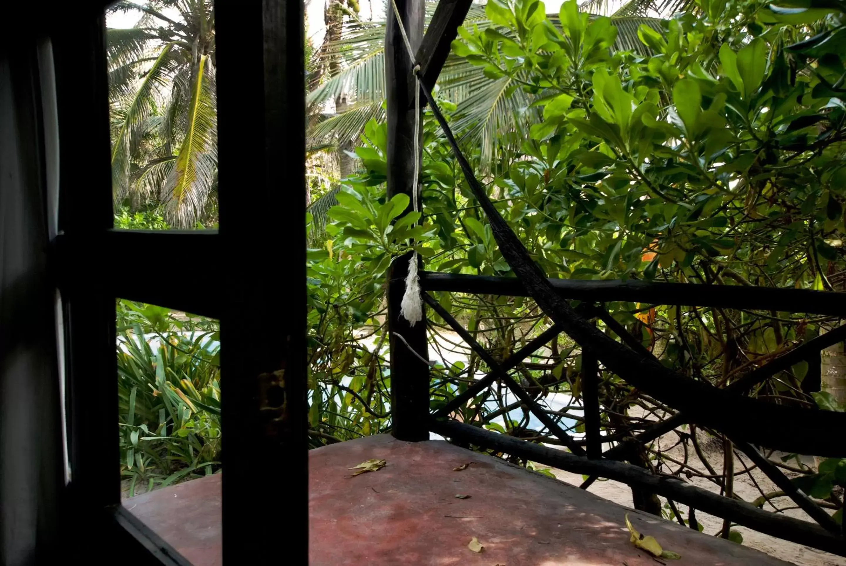 Garden view, Balcony/Terrace in Hotel Zulum