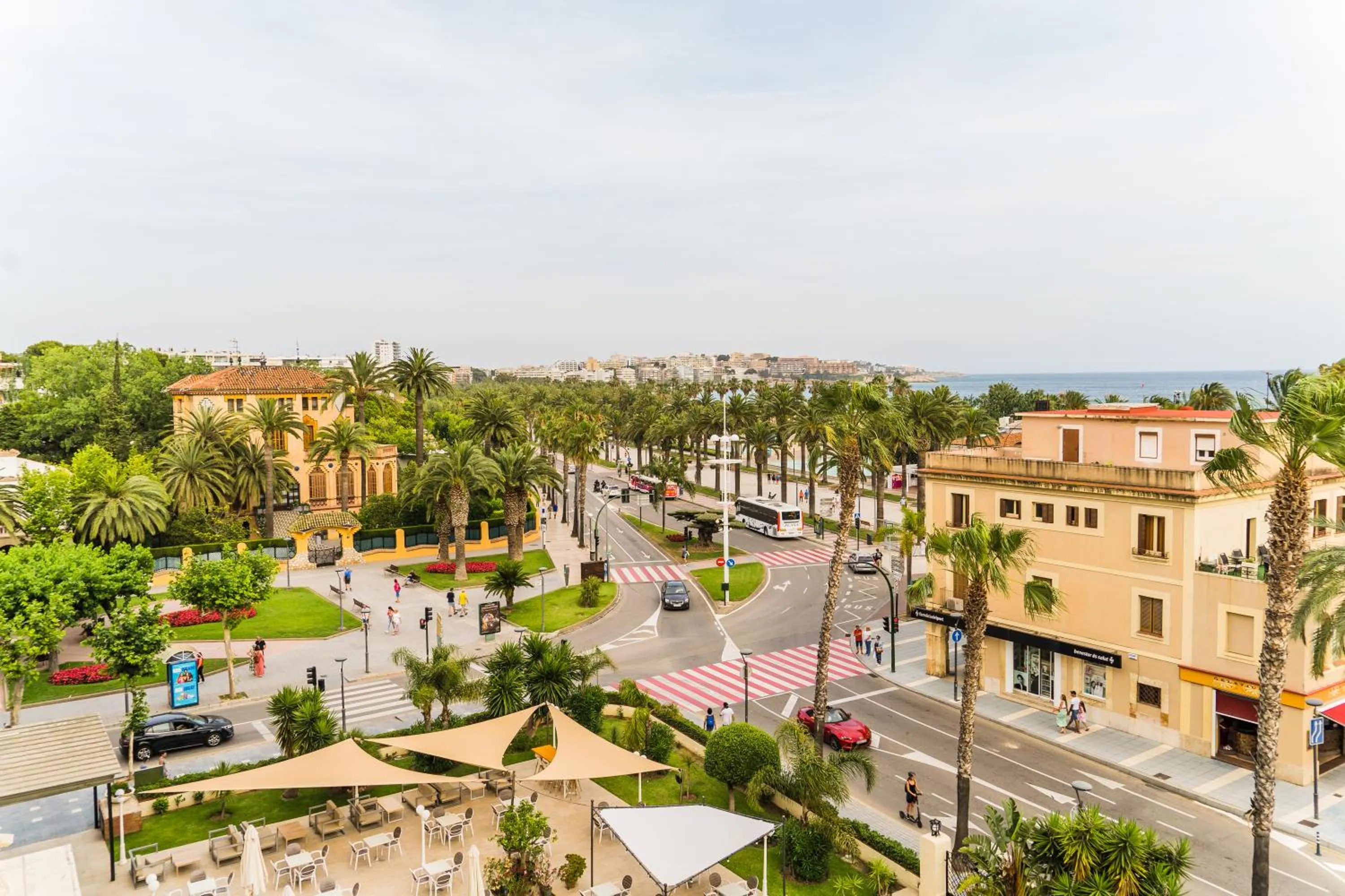 Bird's eye view in Hotel Planas