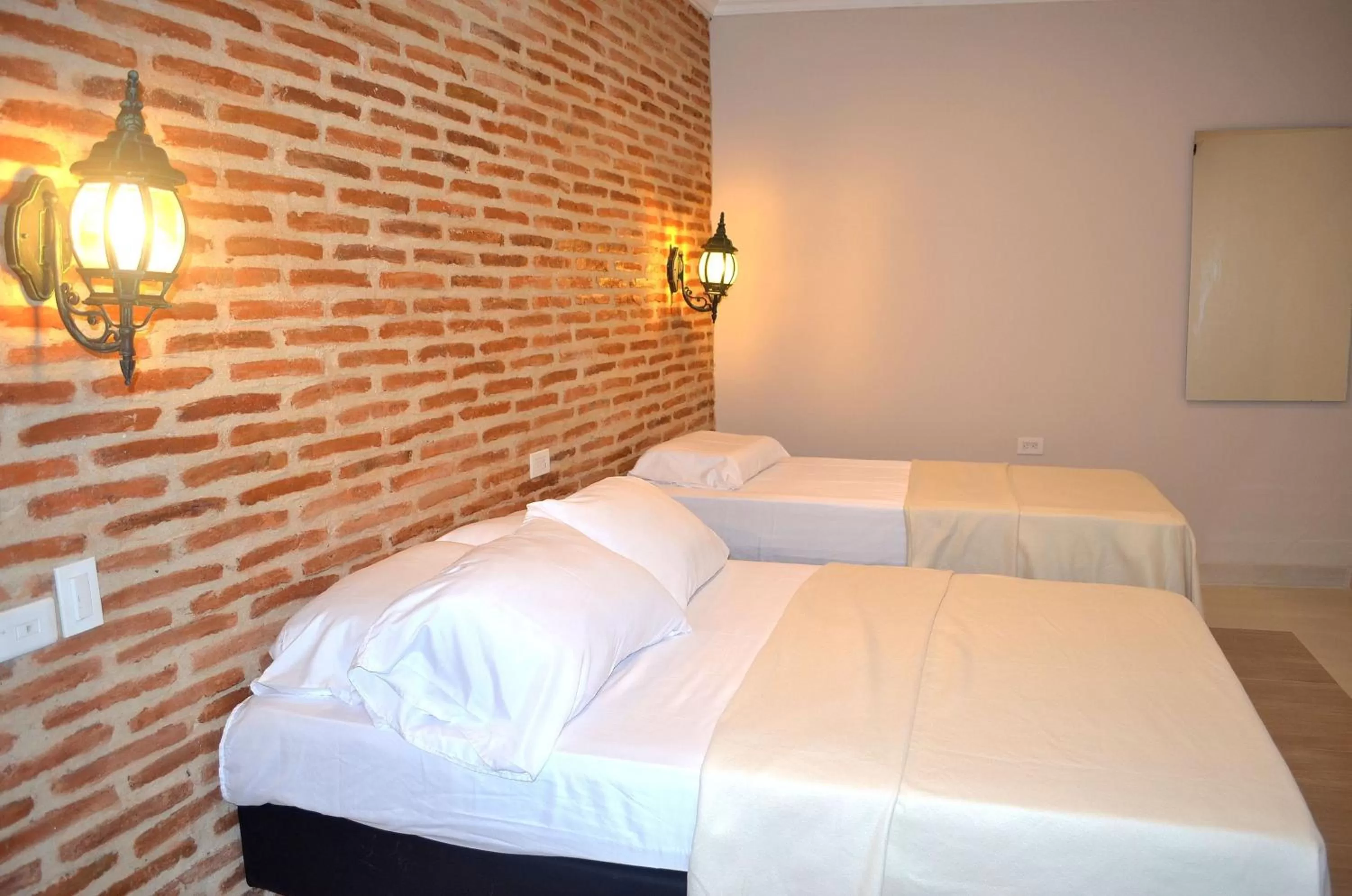 Bed in Hotel Galeria la Trinidad