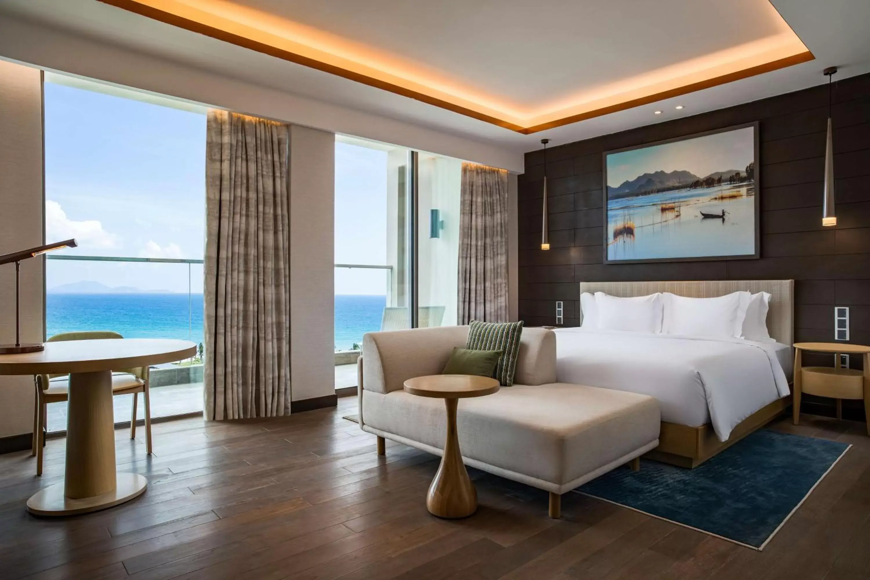 Bed, Seating Area in Radisson Blu Resort Cam Ranh