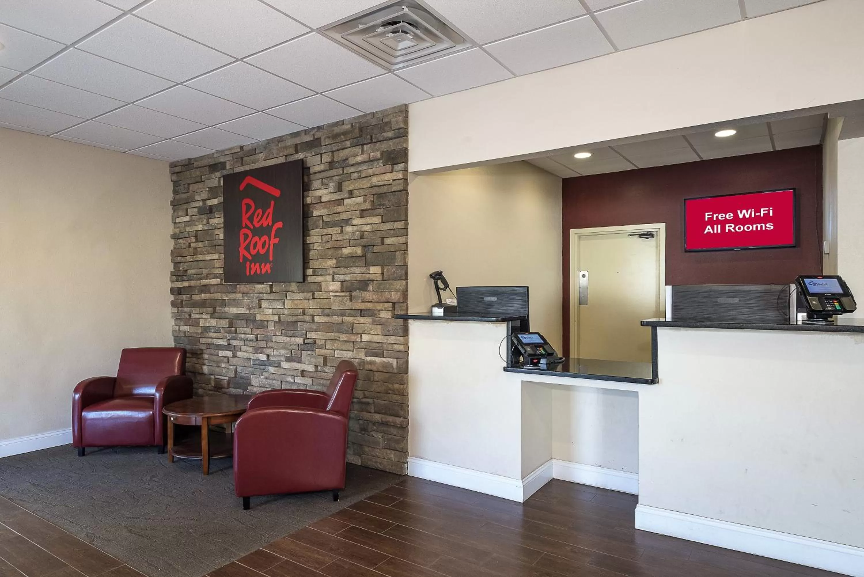 Lobby or reception in Red Roof Inn Clearfield