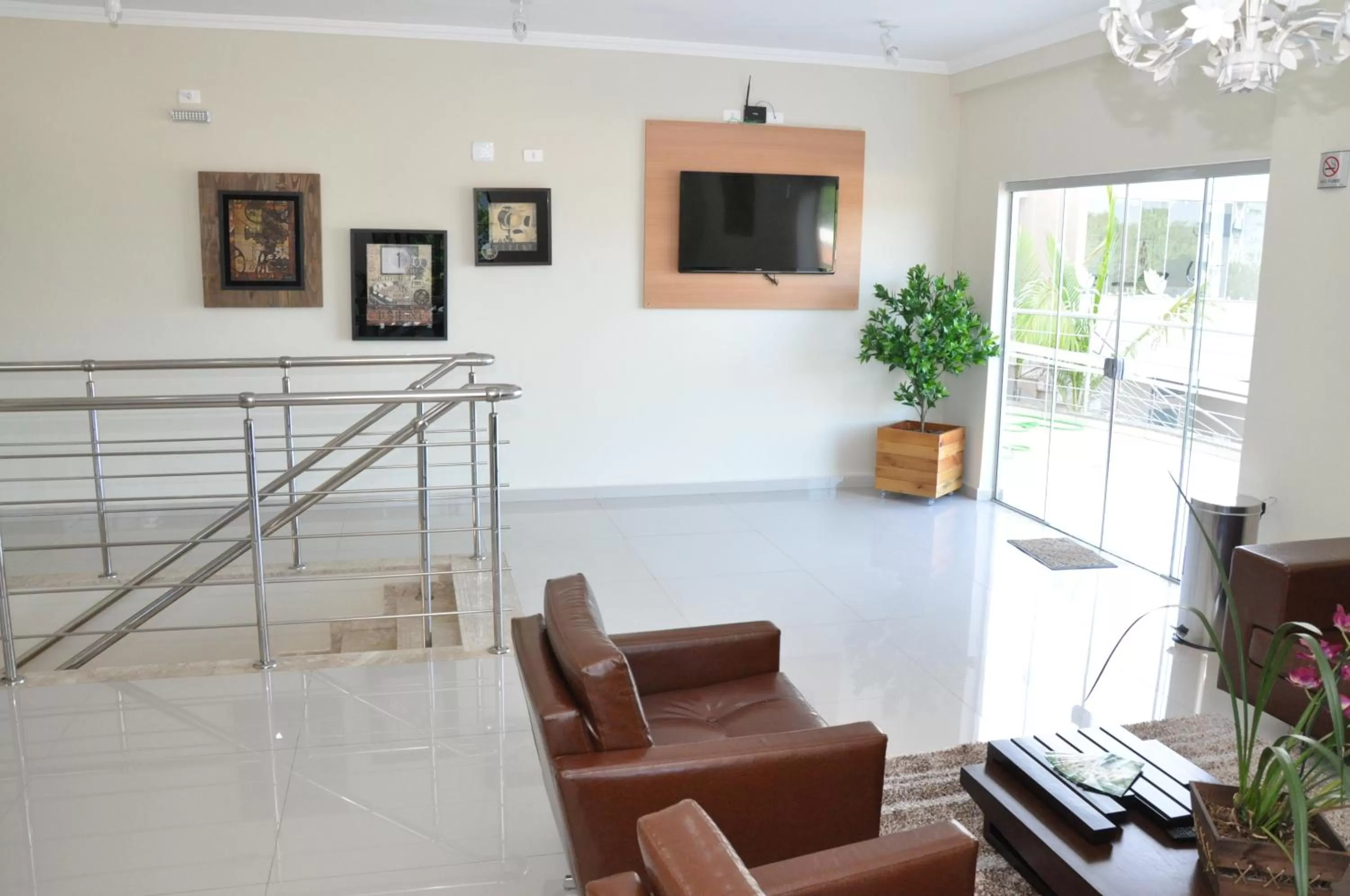 Lobby or reception in Lotus Hotel - à 6 km do Santuário de Aparecida-SP