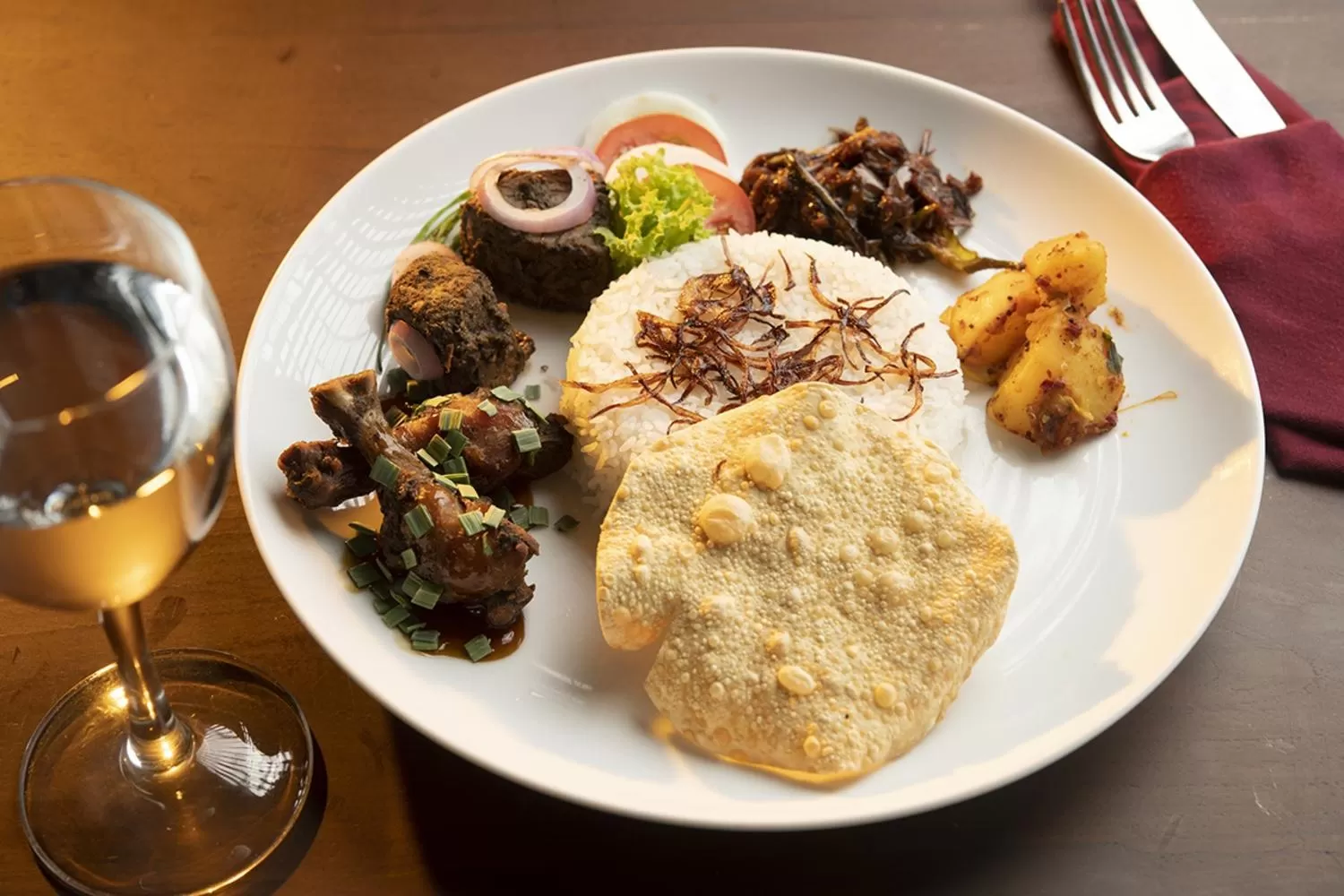 Food in Giritale Hotel