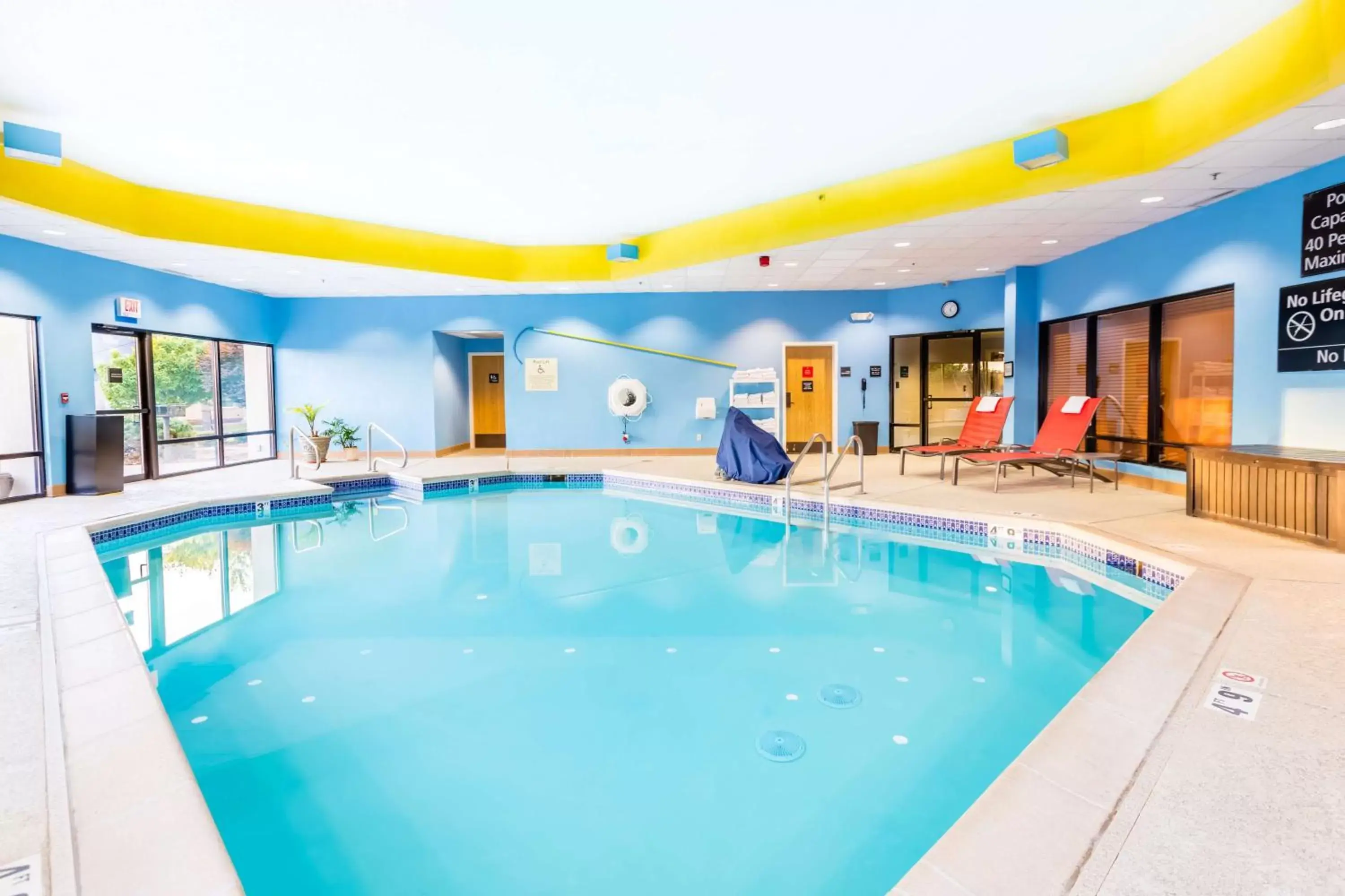 Pool view in Hampton Inn St Charles St Peters Pool view in Hampton Inn St Charles St Peters