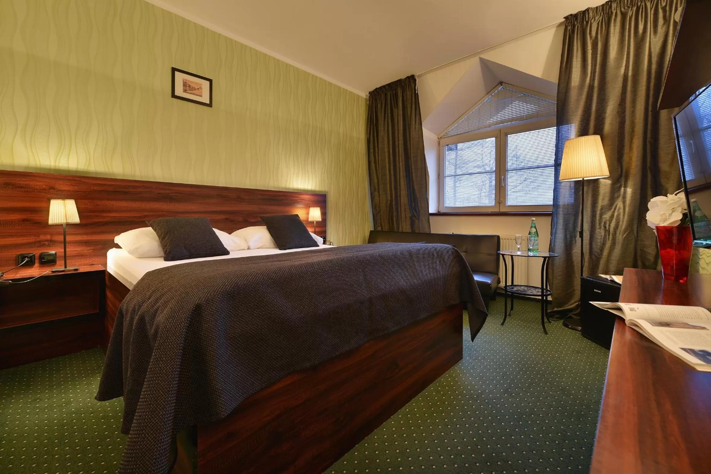 Bed in Parkhotel Morris Novy Bor