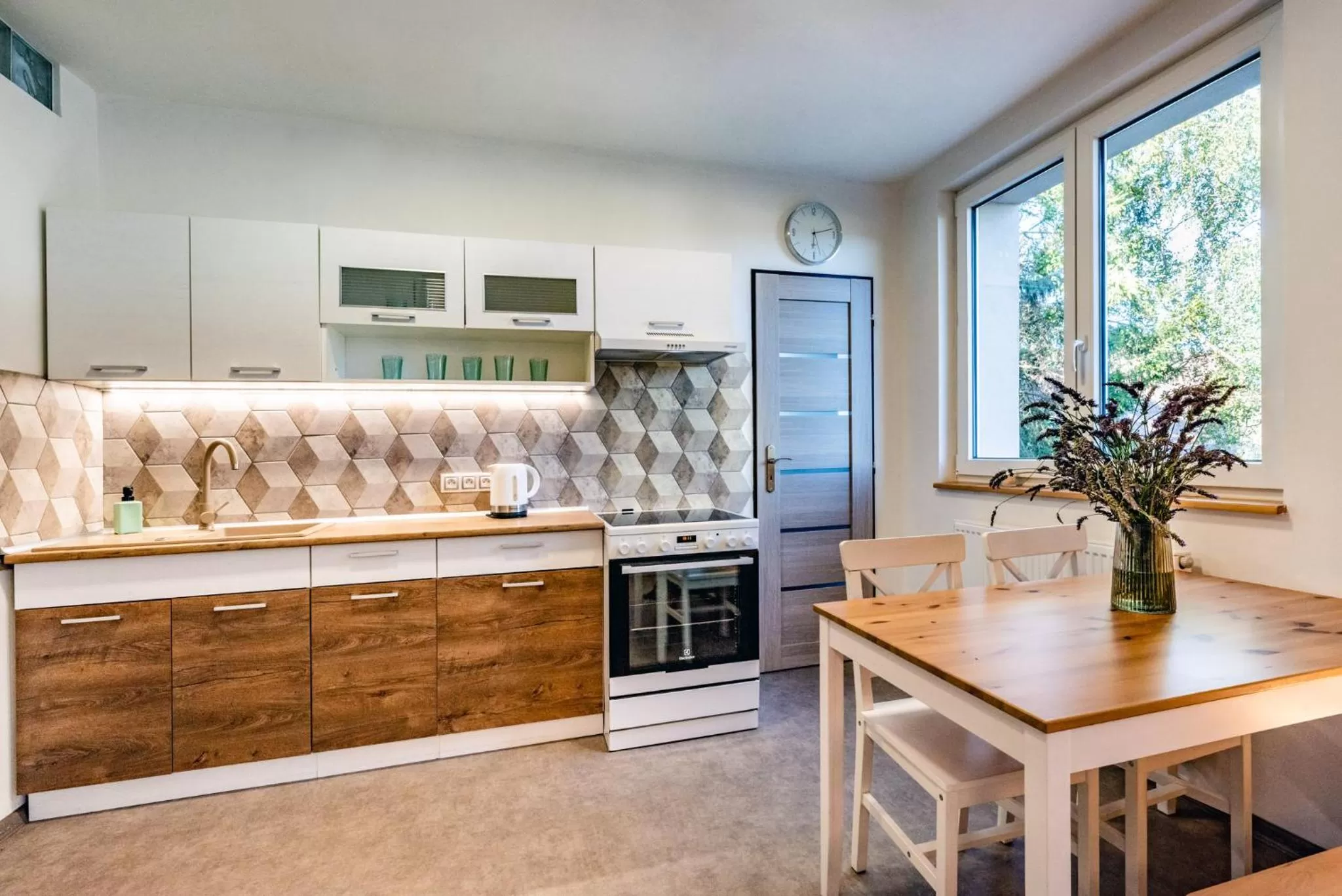 Kitchen or kitchenette in bergRESORT apartments