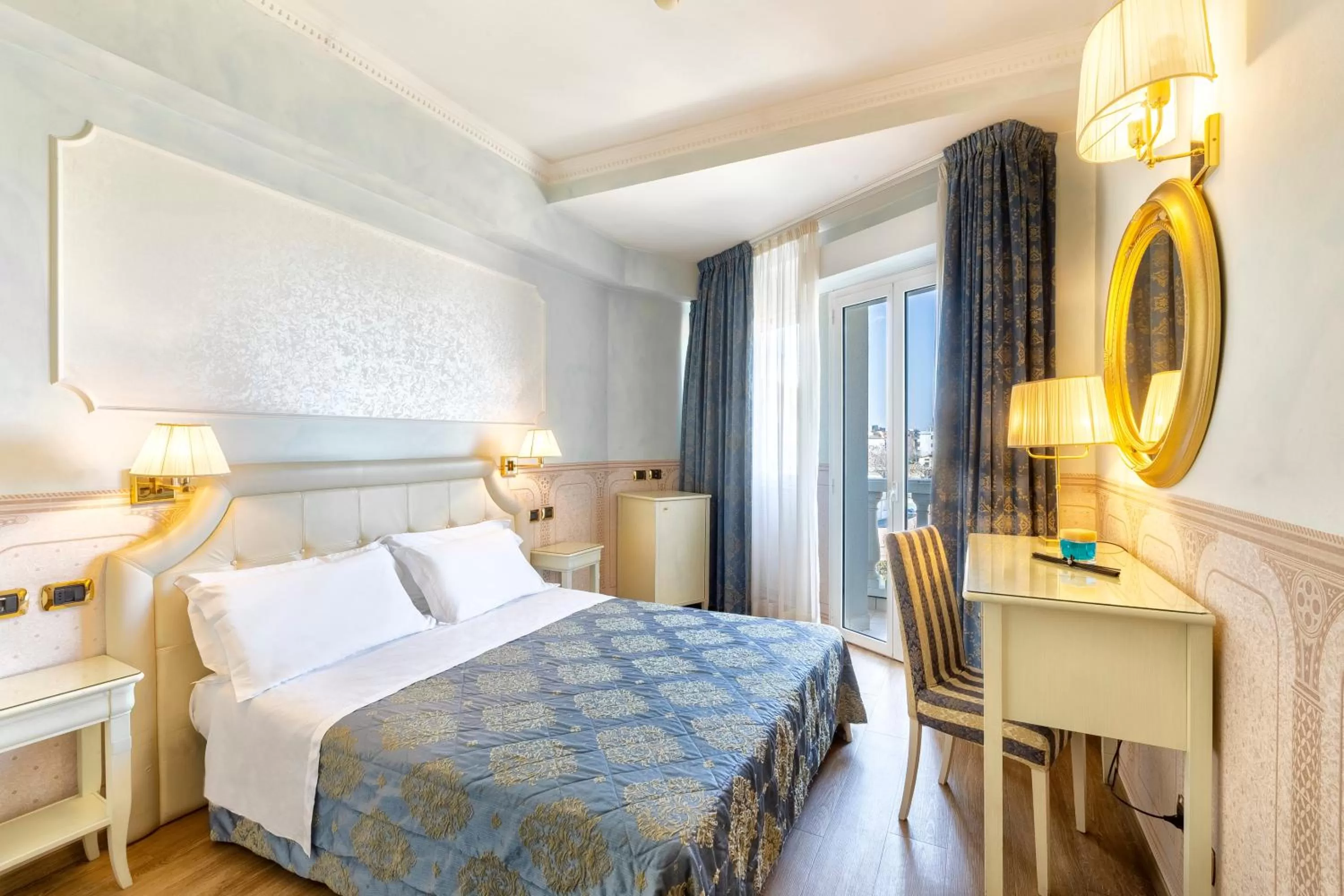 Bedroom, Bed in Hotel Baia Imperiale