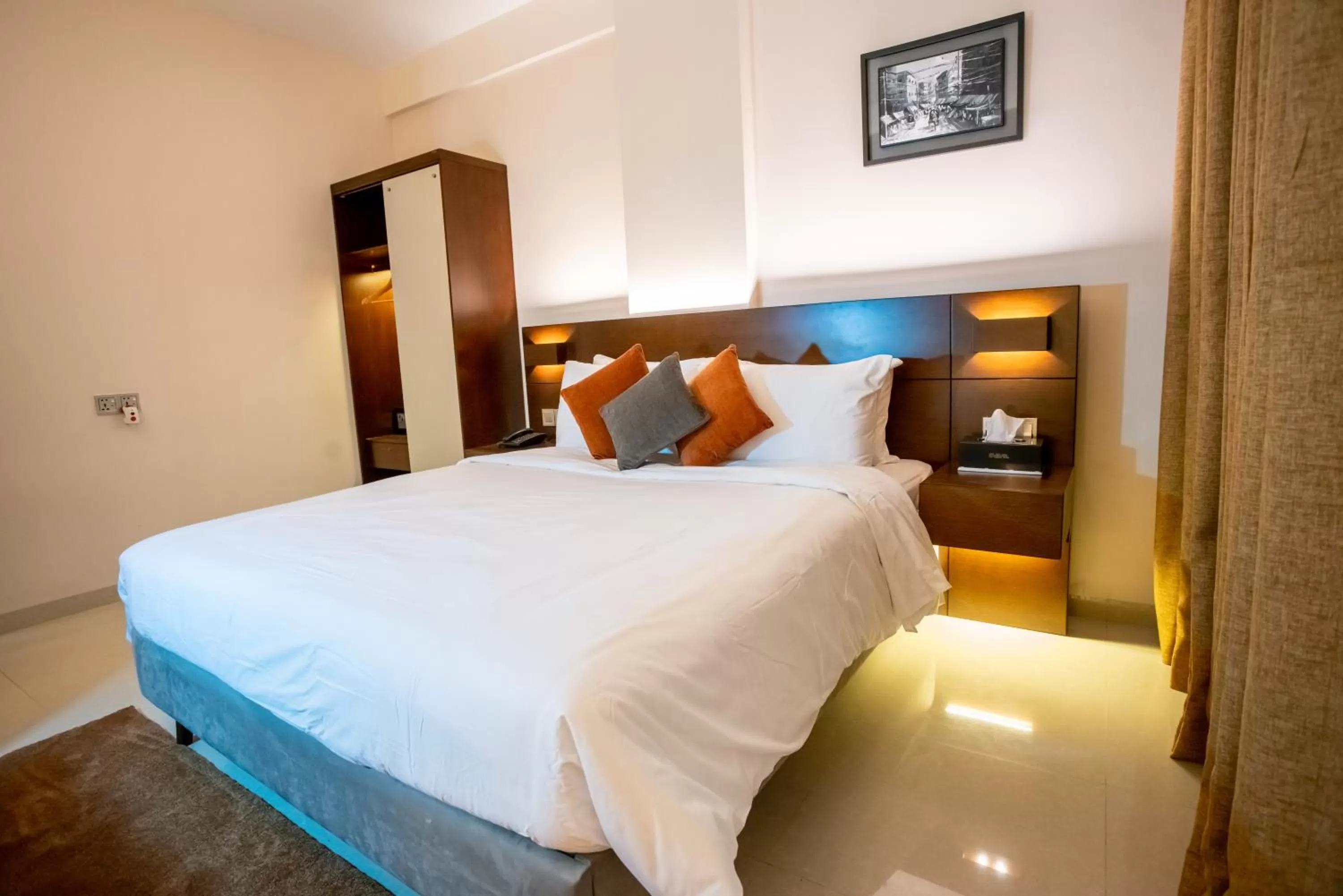 Photo of the whole room, Bed in Jatra Flagship Sylhet City Centre