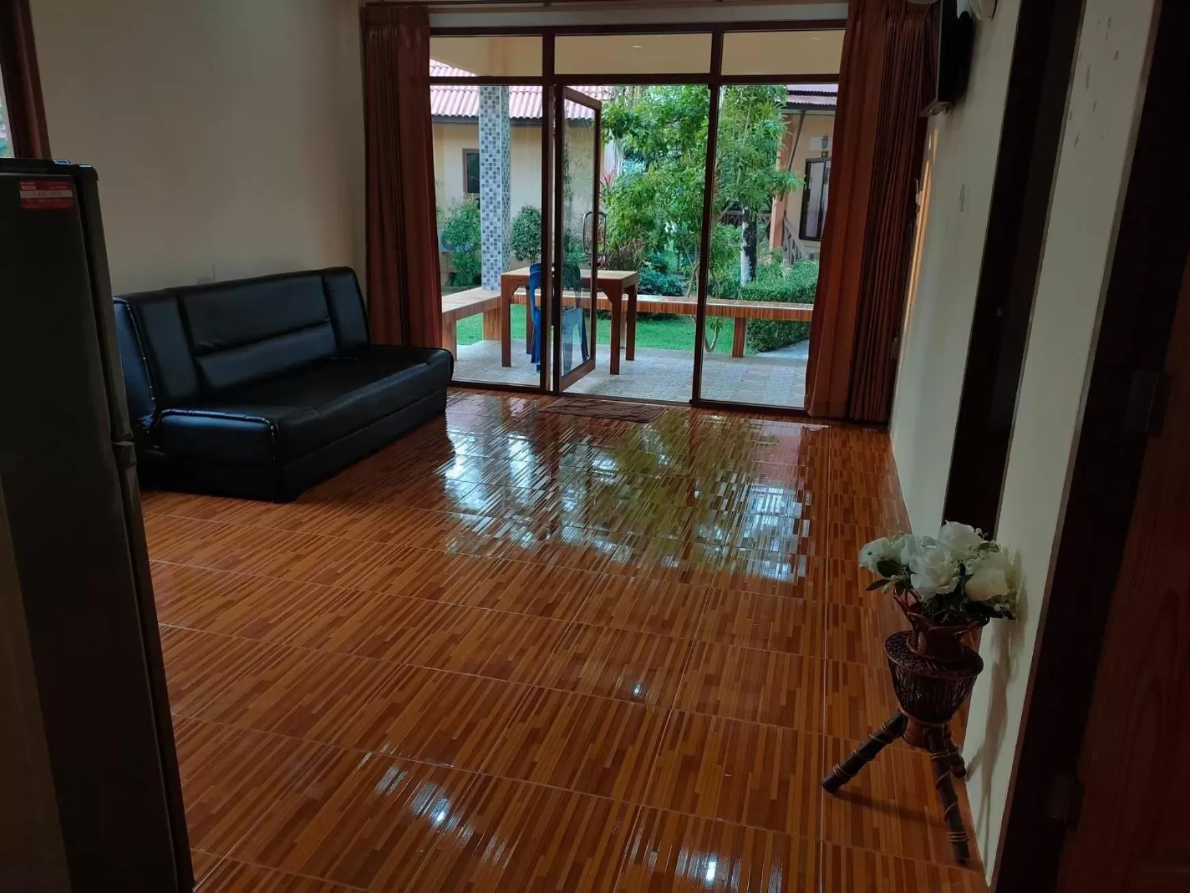 Living room in Kaibae Hut Resort