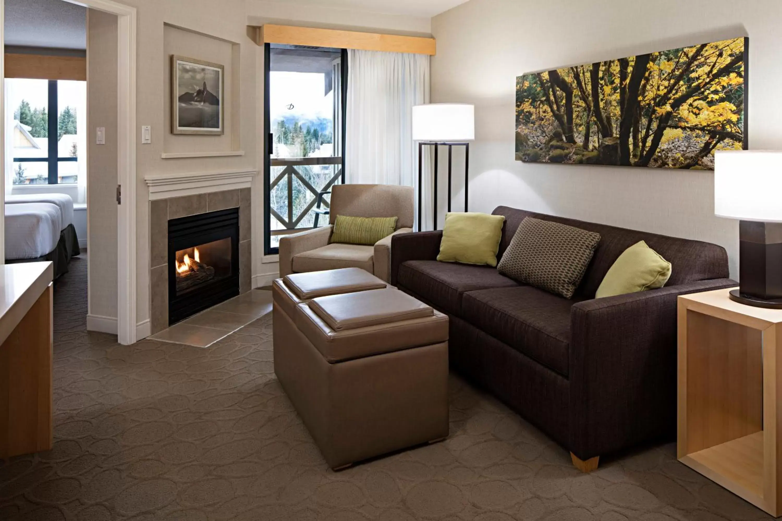 Living room, Seating Area in Delta Hotels by Marriott Whistler Village Suites