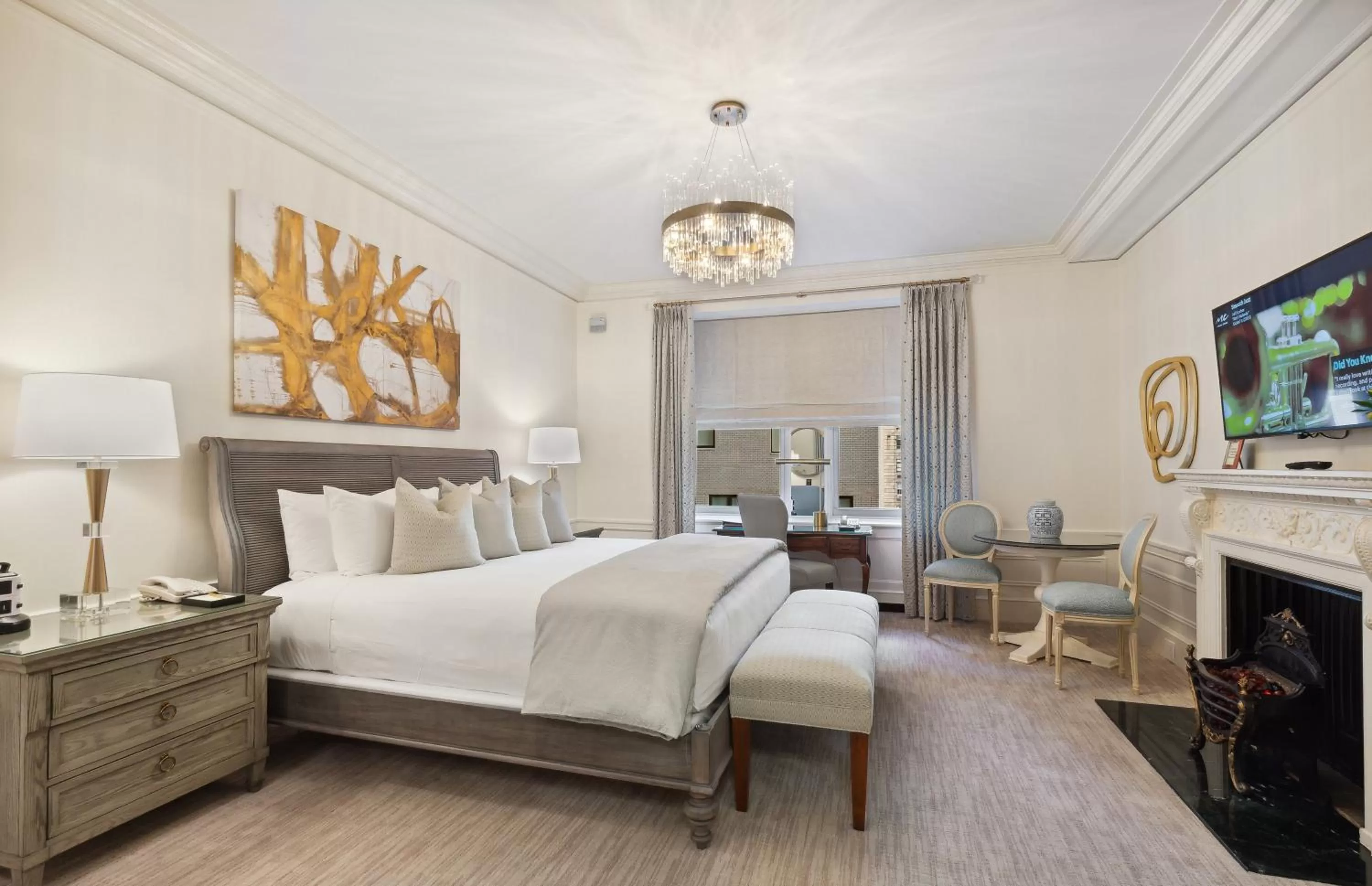 Bed in The Sherry Netherland