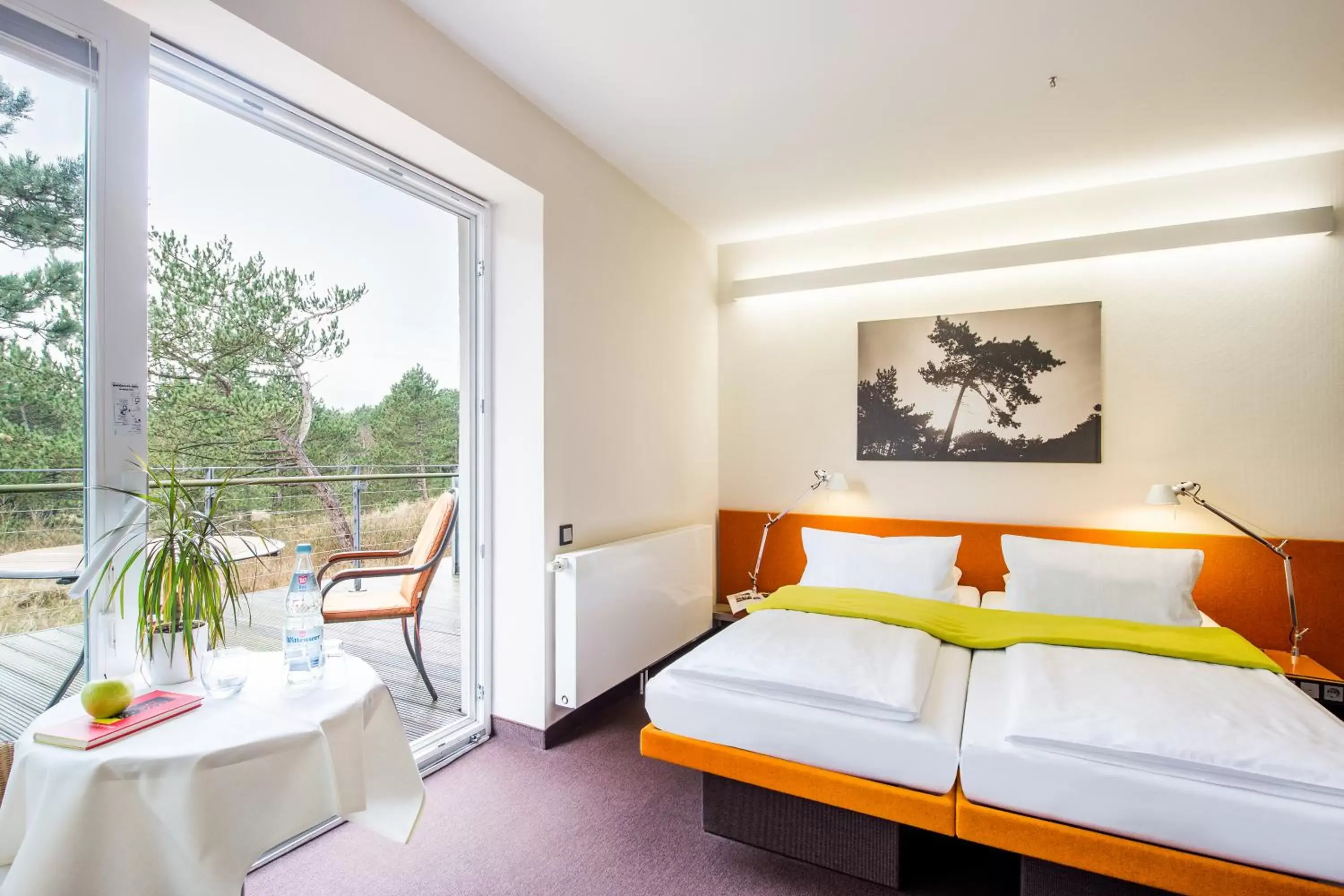 Premium Plus-Doppelzimmer mit Terrasse - single occupancy in Hotel Windschur Premium Plus-Doppelzimmer mit Terrasse - single occupancy in Hotel Windschur