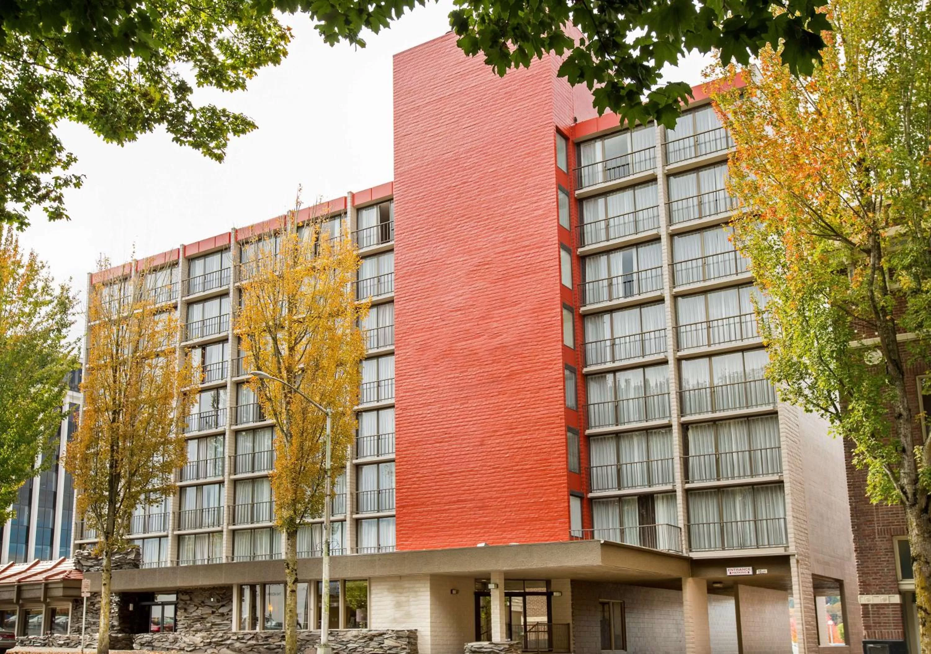 Property building in Red Lion Inn & Suites Olympia, Governor Hotel