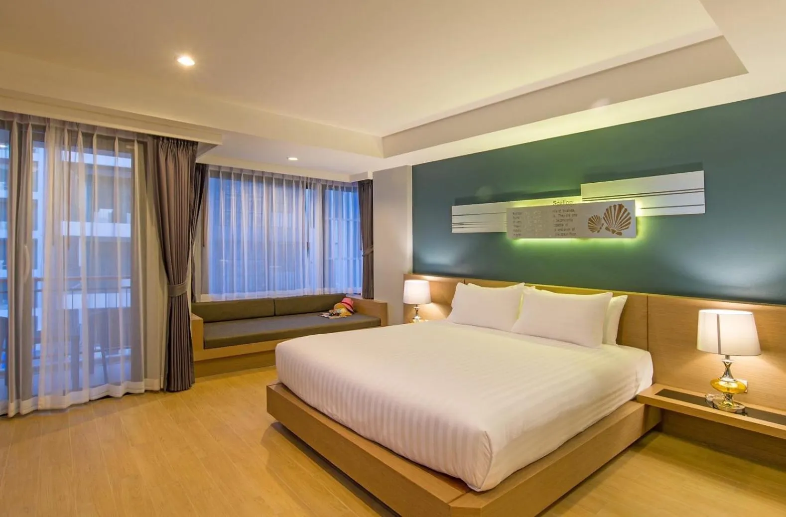 Photo of the whole room, Bed in AVA SEA Resort Krabi, Ao Nang Beach