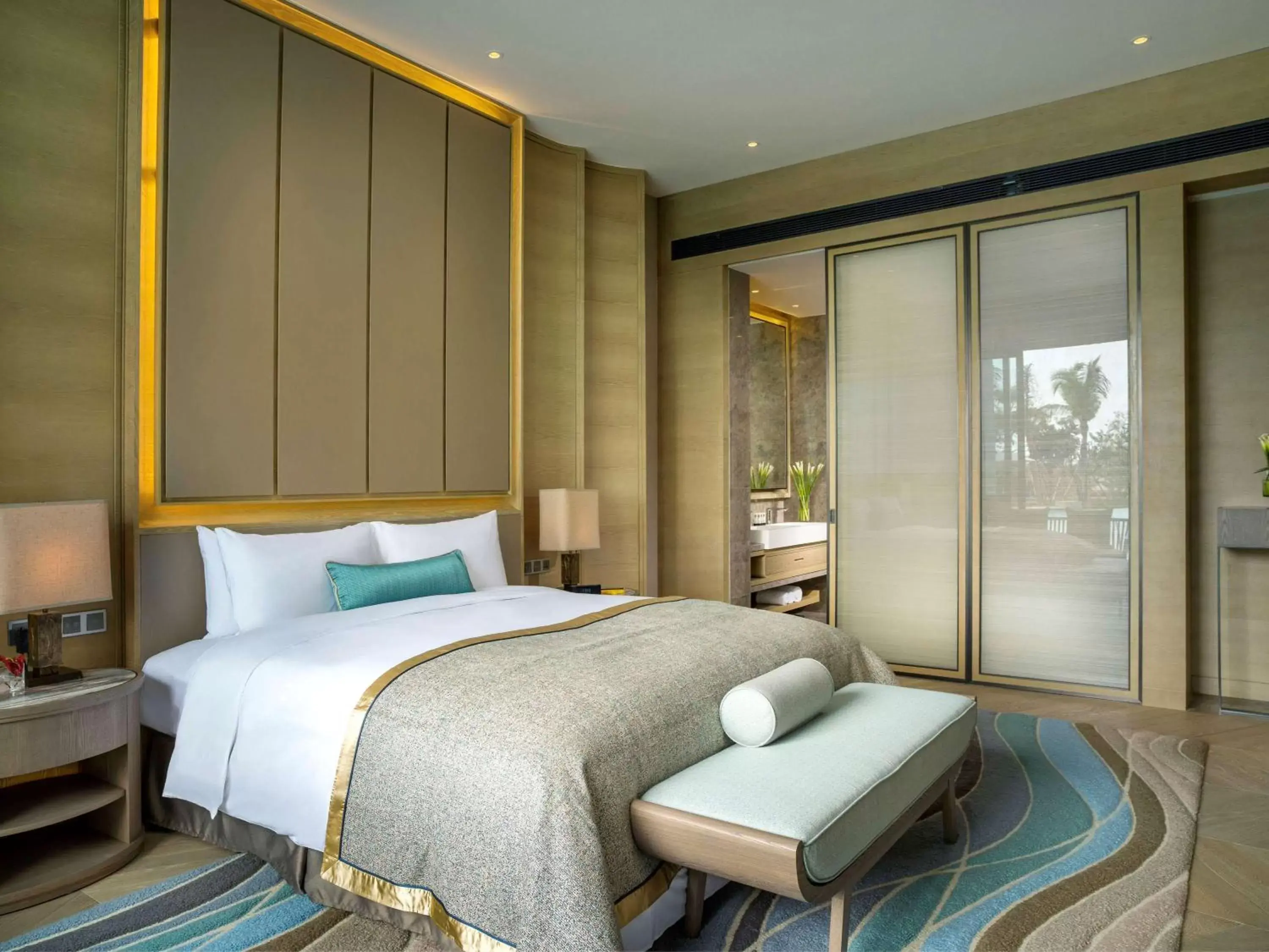 Photo of the whole room, Bed in Sofitel Sanya Leeman Resort