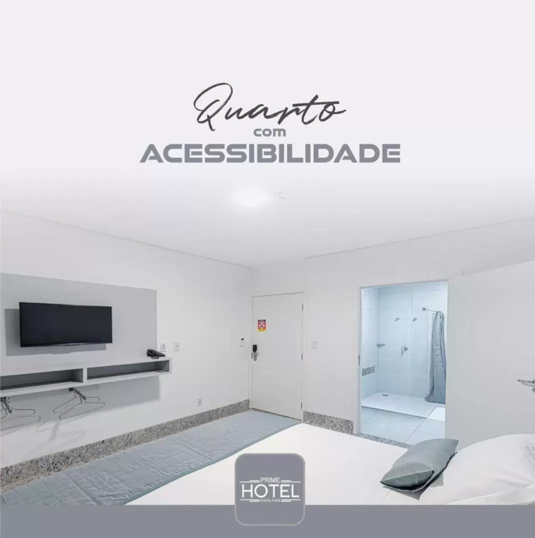 Bed in Prime Hotel Ponta Porã