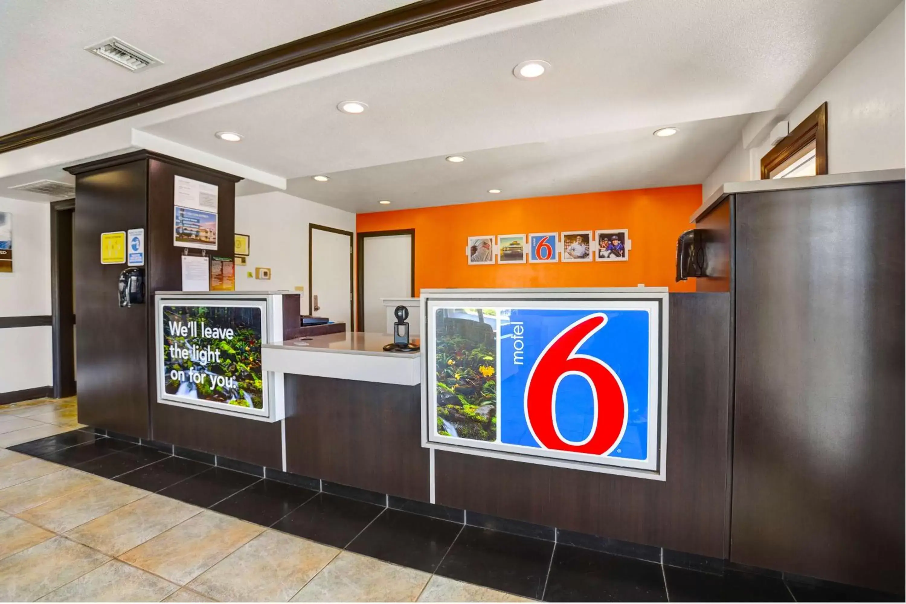 Lobby or reception in Motel 6-Lodi, CA