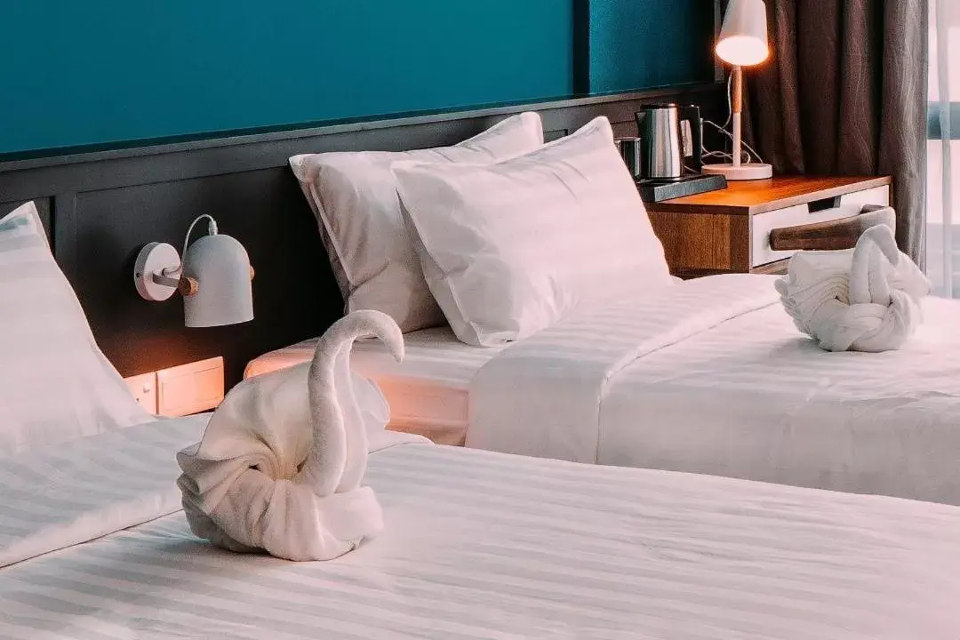 Bed in O&G Hotel Parit Buntar