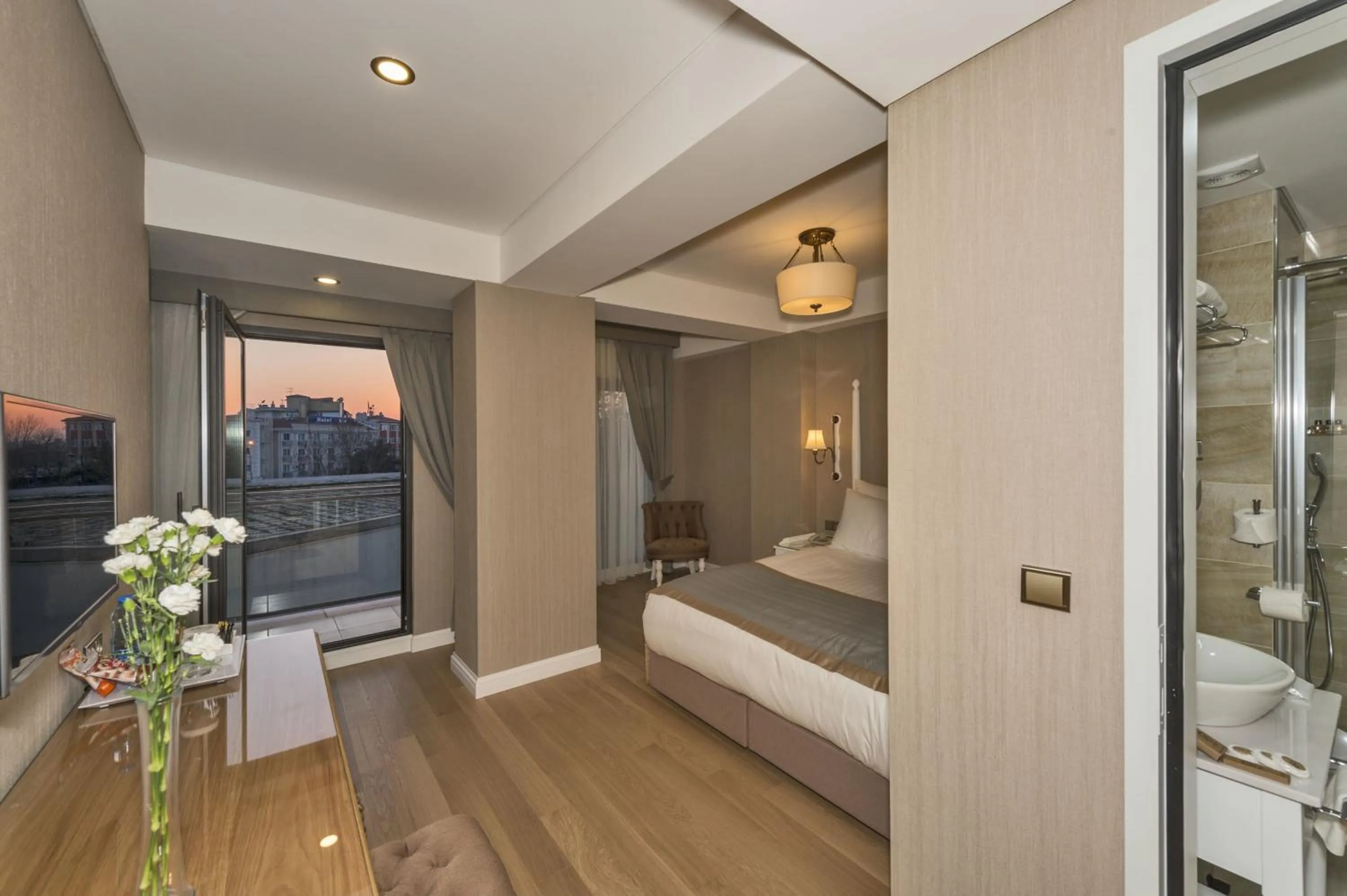 Decorative detail, Bed in Hanna Hotel