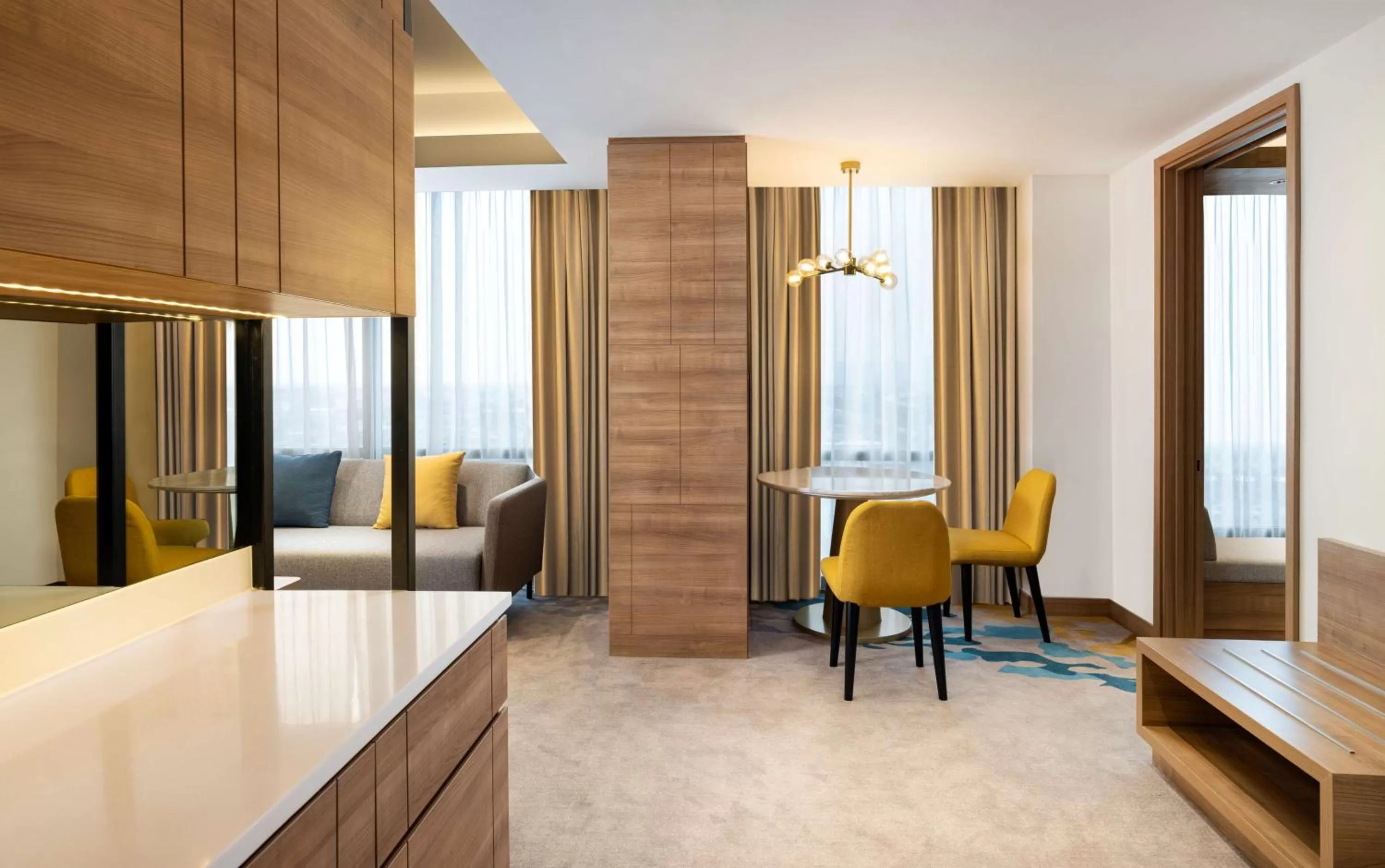 Living room in Hilton Garden Inn Jakarta Taman Palem