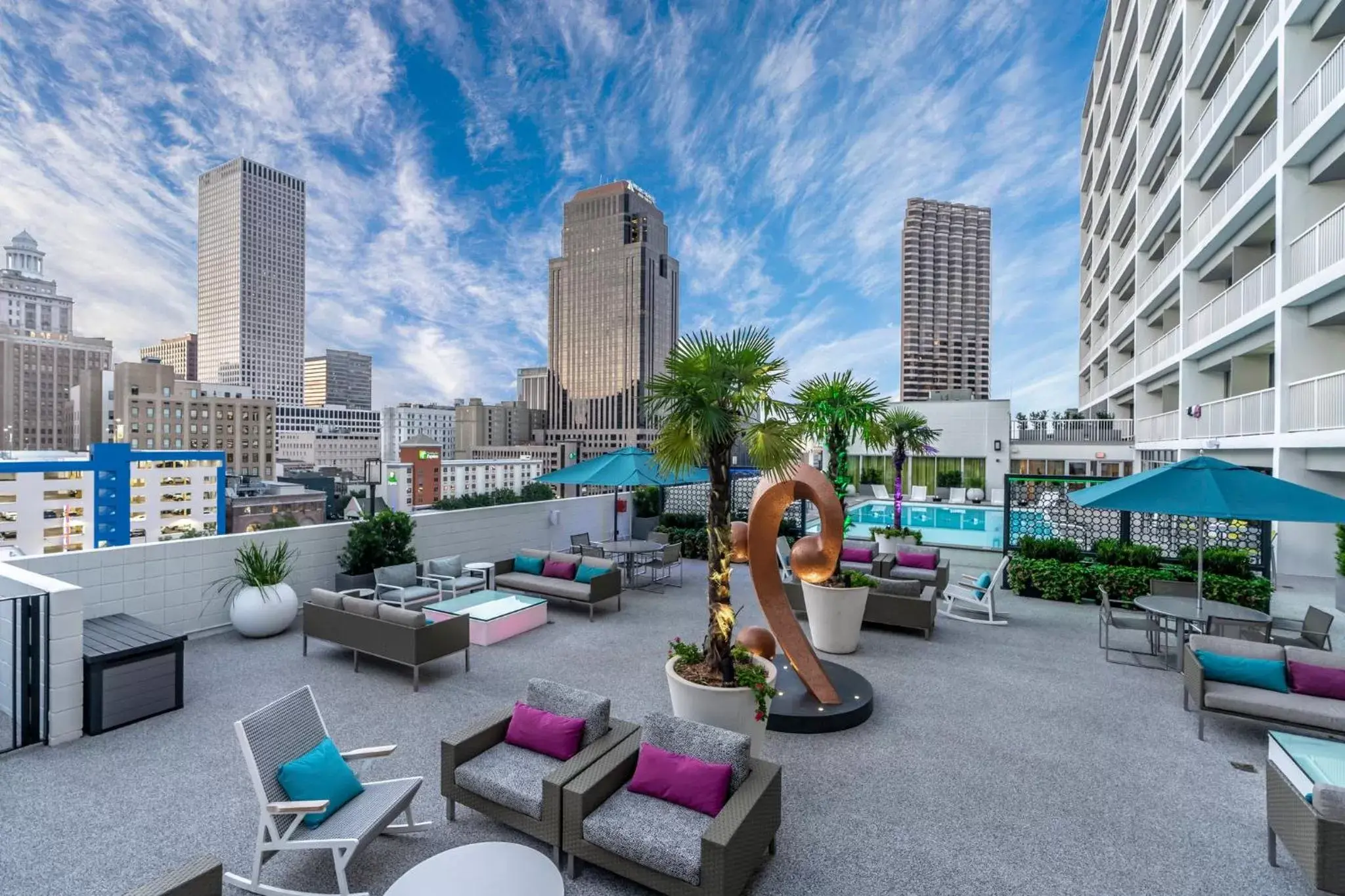 Swimming pool in Holiday Inn New Orleans-Downtown Superdome, an IHG Hotel