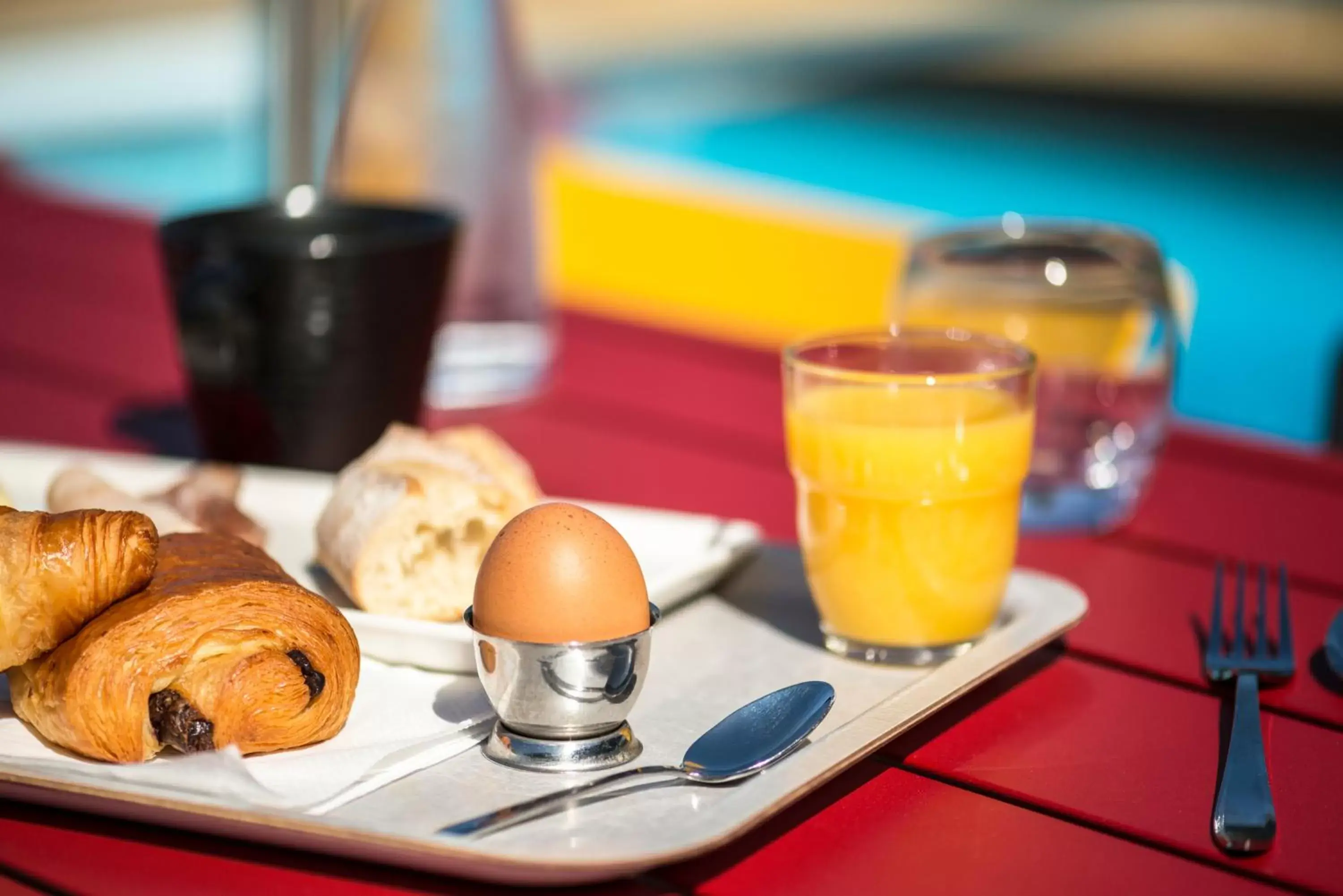 Buffet breakfast, Breakfast in Ibis Roanne Le Coteau Hotel Restaurant