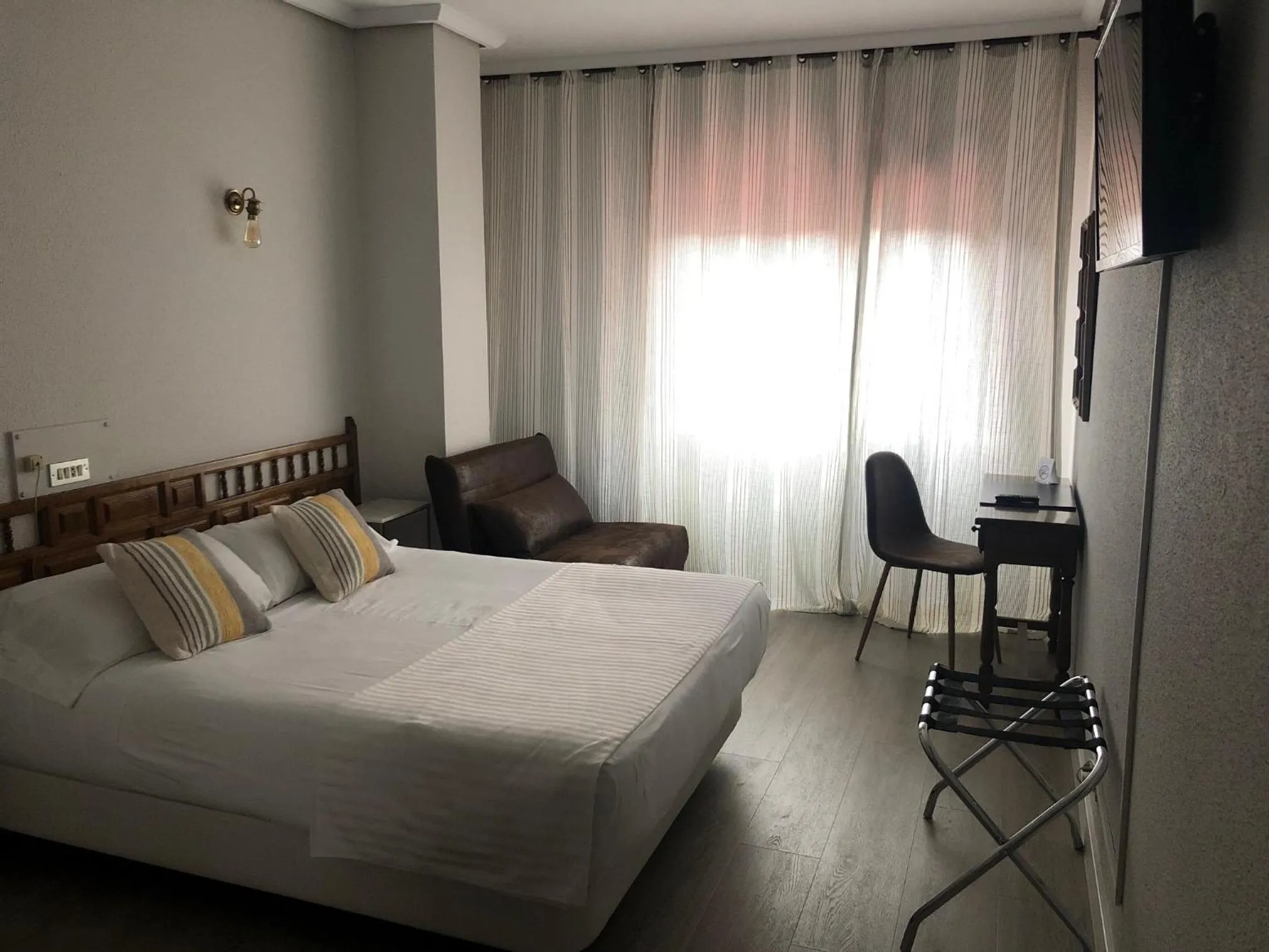 Photo of the whole room, Bed in Hotel Marqués de Santillana