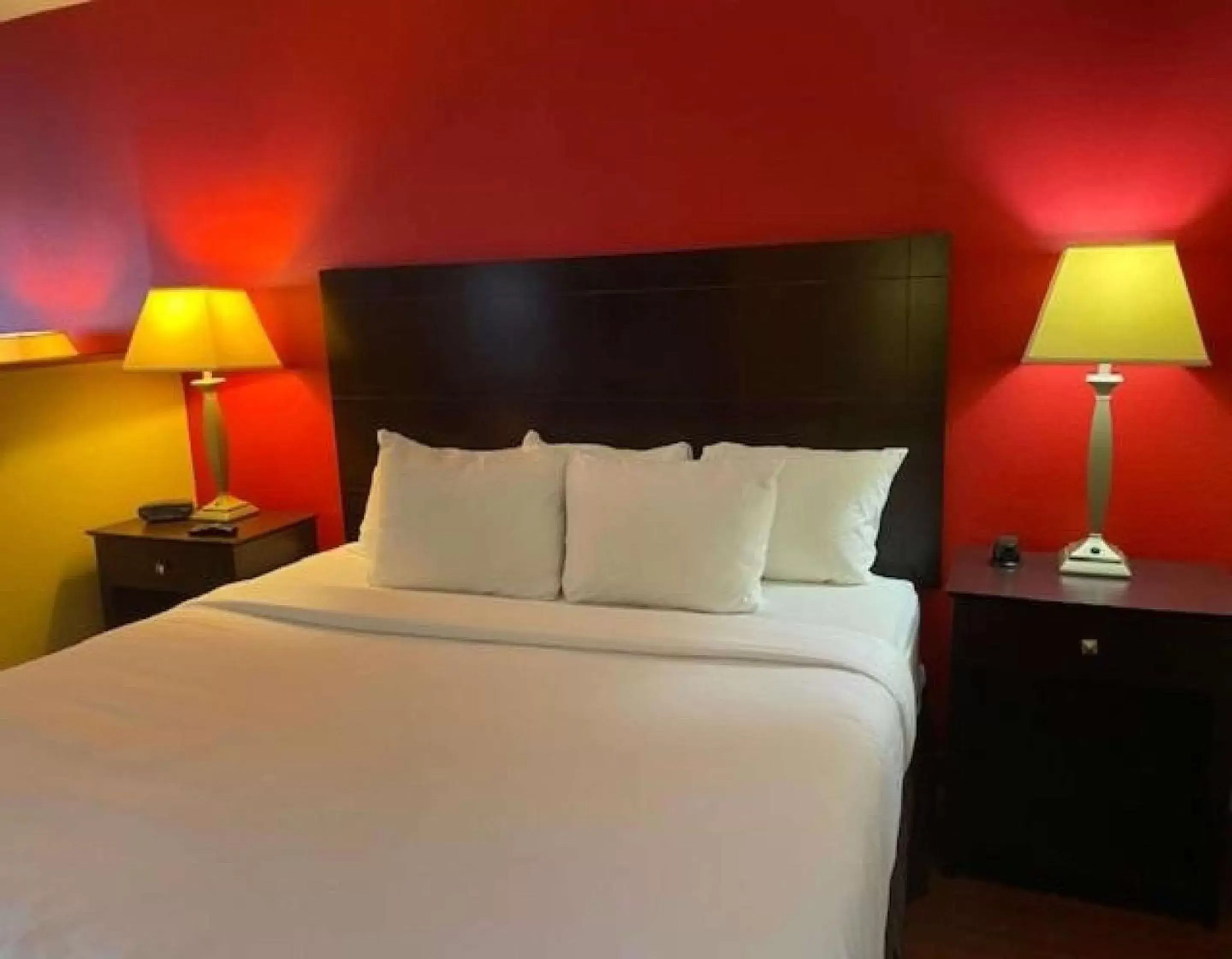 Bed in Comfort Inn & Suites at I-74 and 155