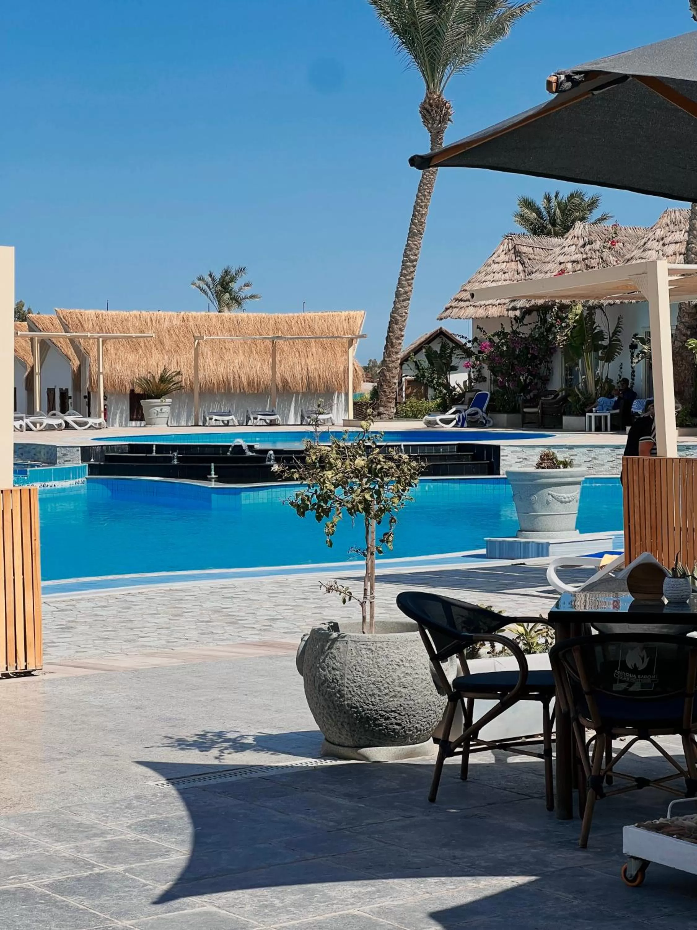 Pool view in Panorama Bungalows Resort El Gouna