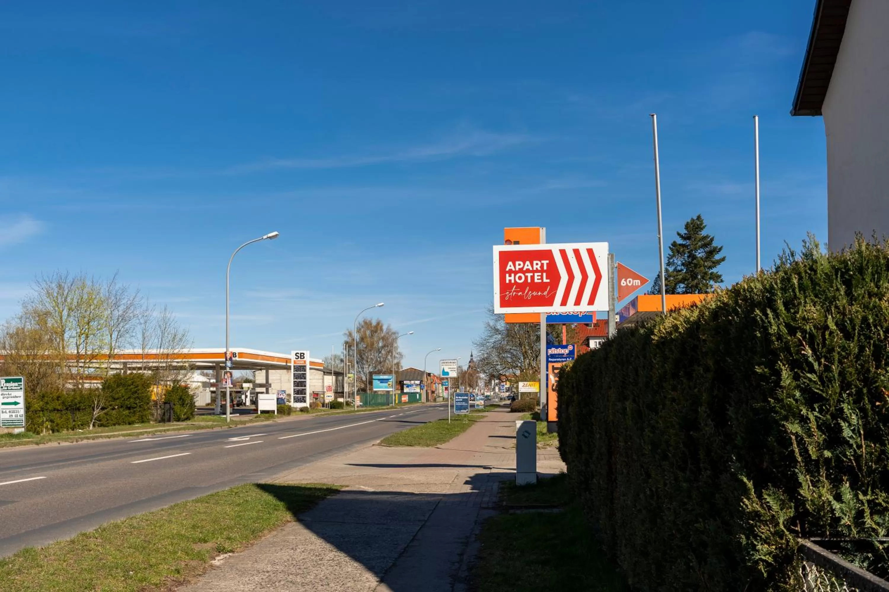 Property logo or sign in Aparthotel Stralsund Studios und Apartments