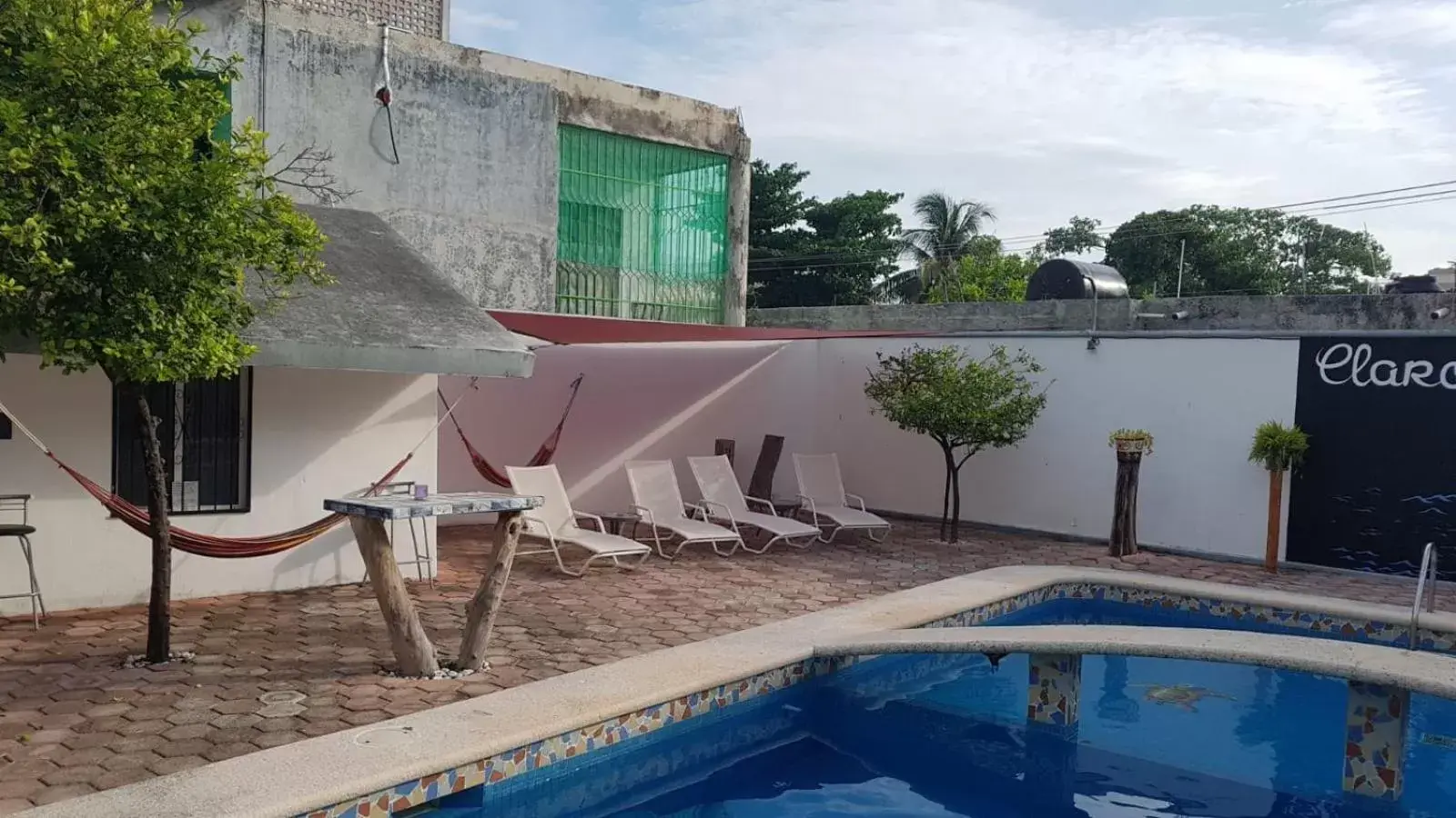 Garden view, Swimming Pool in Claro de Luna