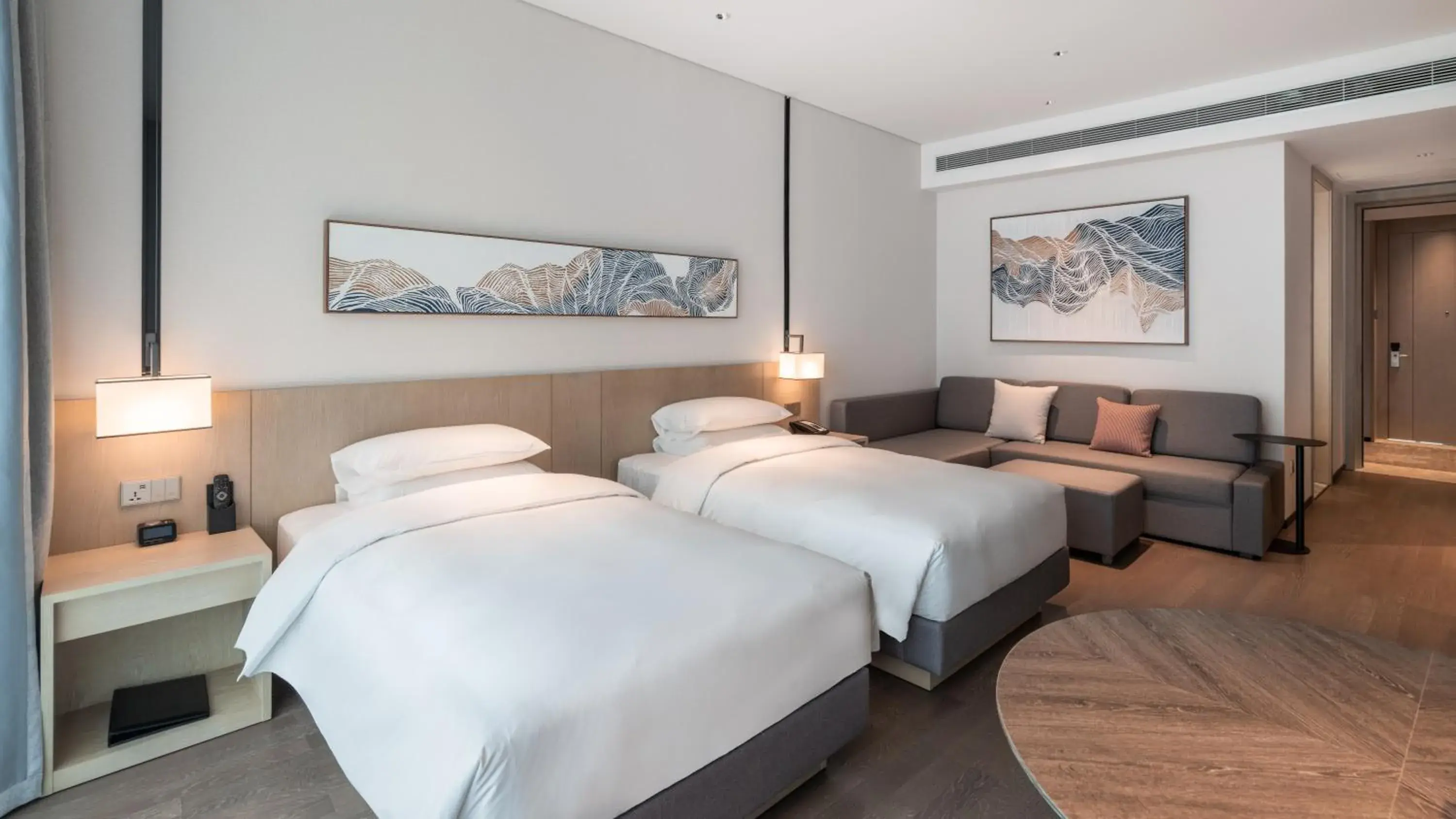 Bed in Hyatt Place Changsha Airport Bed in Hyatt Place Changsha Airport