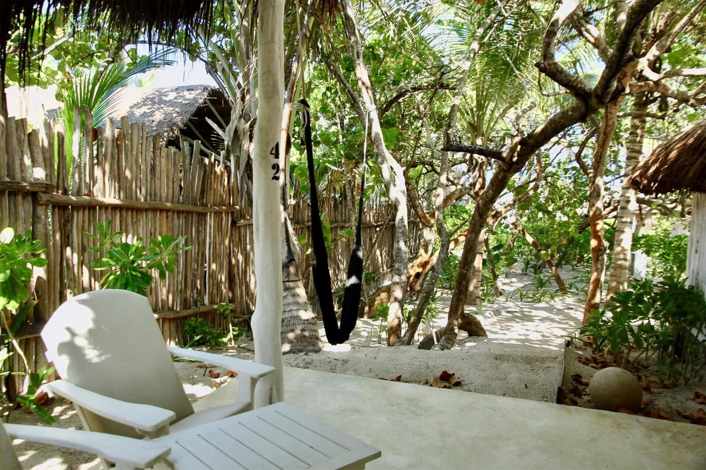 Balcony/Terrace in Coco Tulum Beach Club Hotel