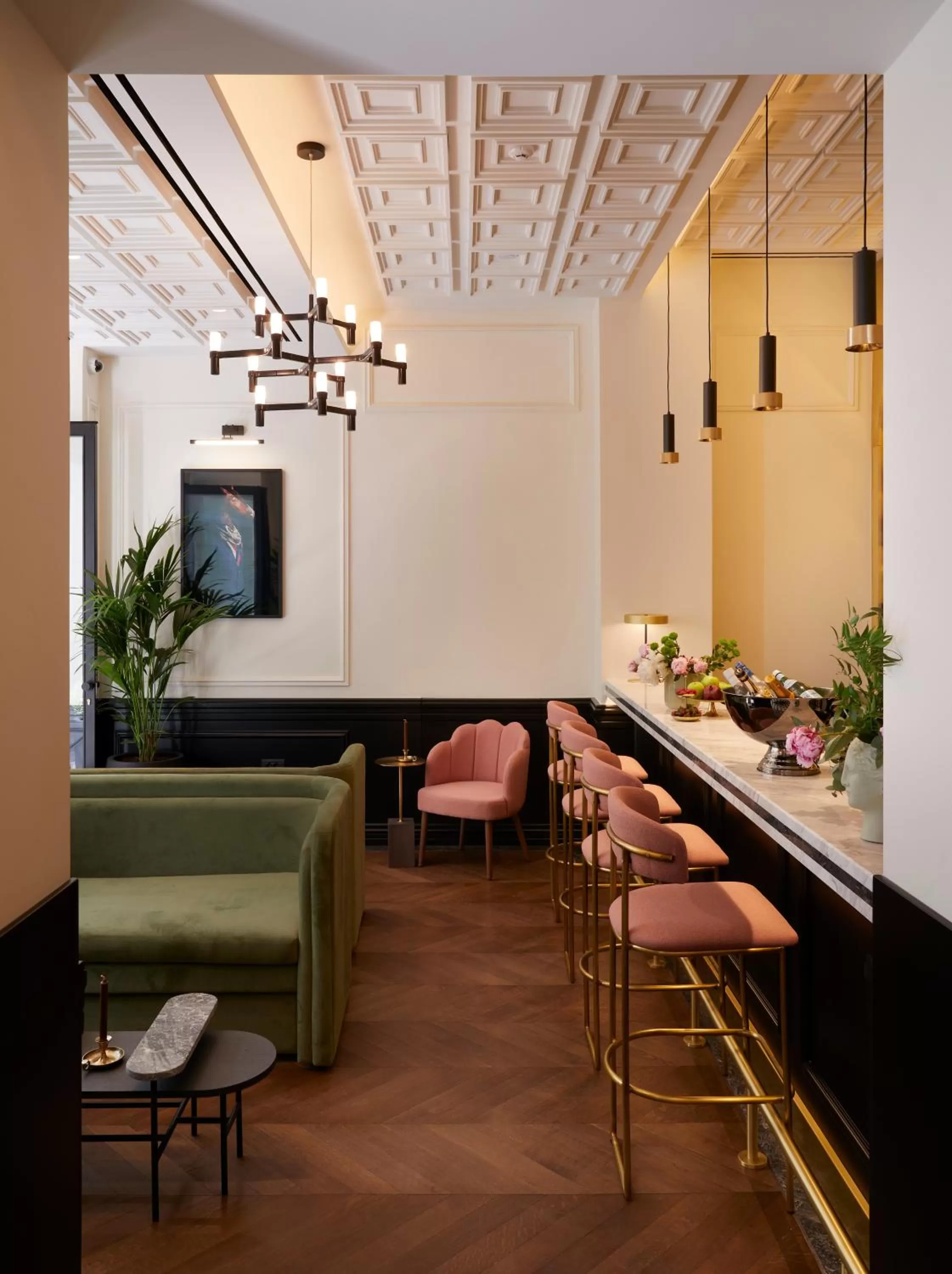 Lounge or bar in Villa Brown Ermou, a member of Brown Hotels