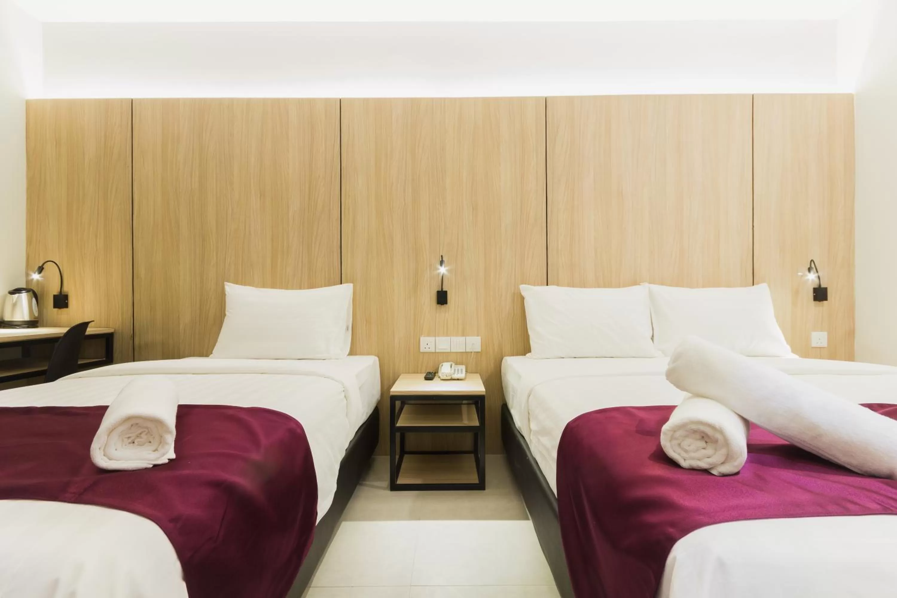 Bed in GM Hotel Kuantan