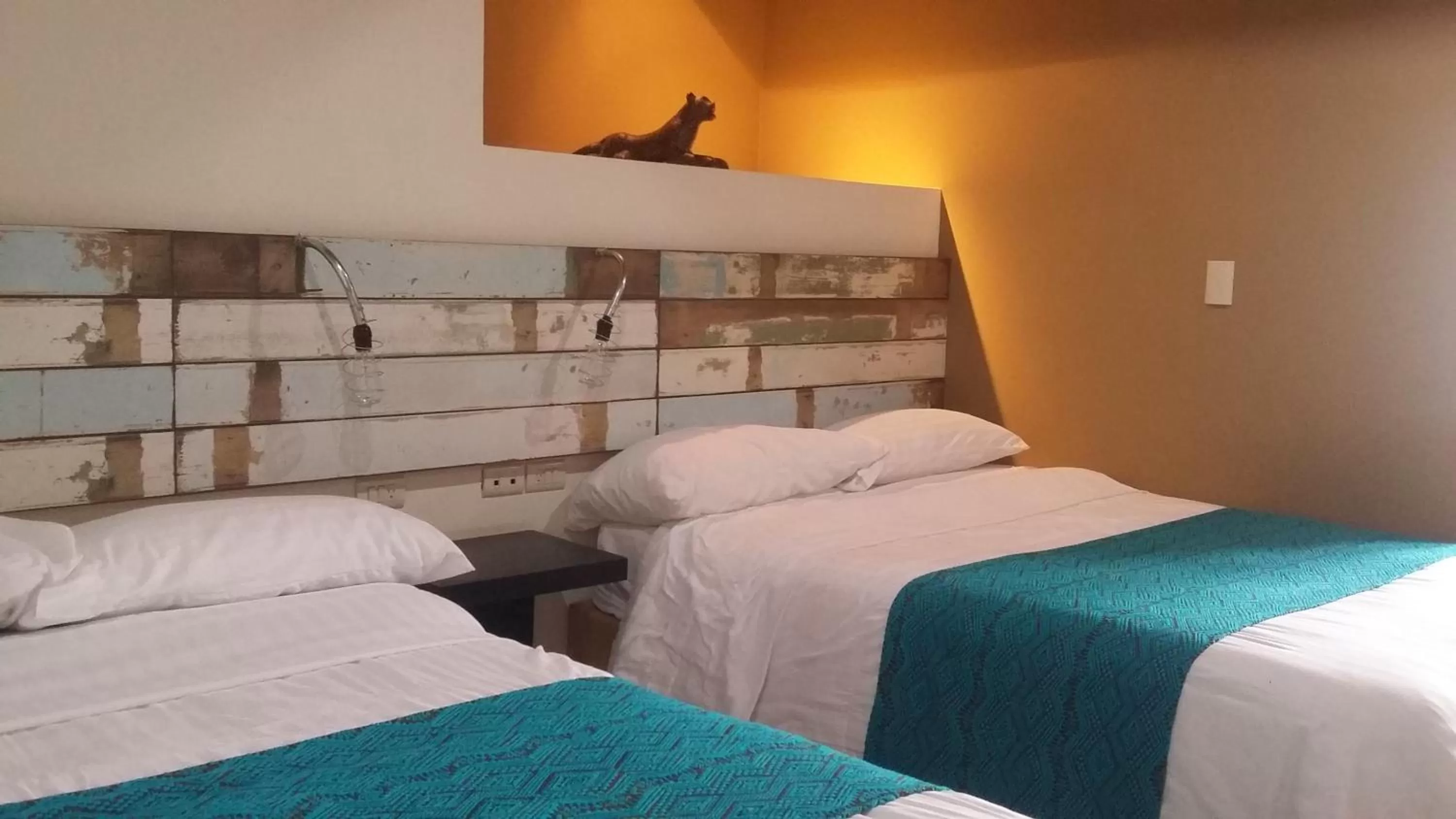 Decorative detail, Bed in Hotel Casa Caelum