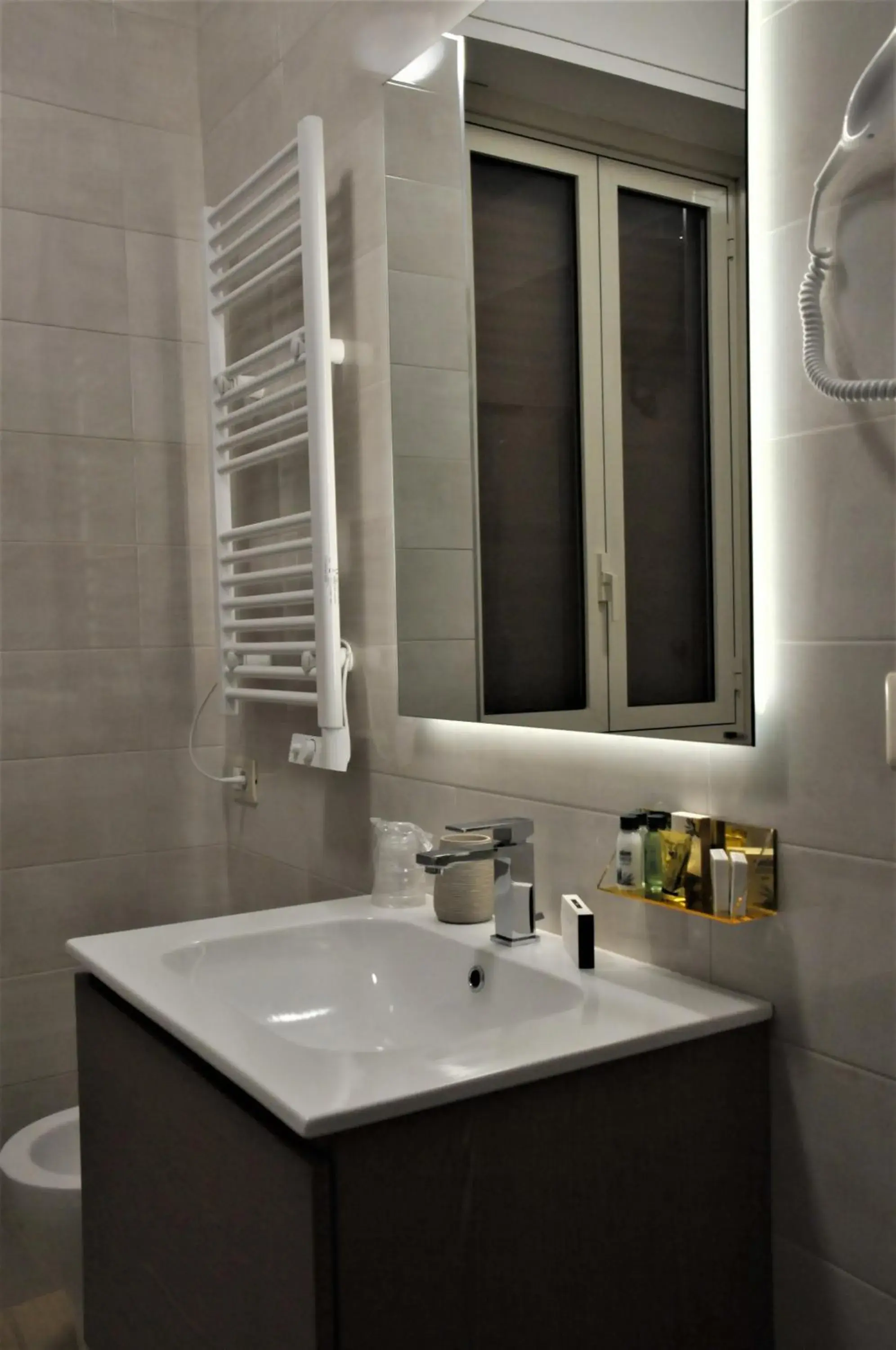 Bathroom in Hotel Aquila