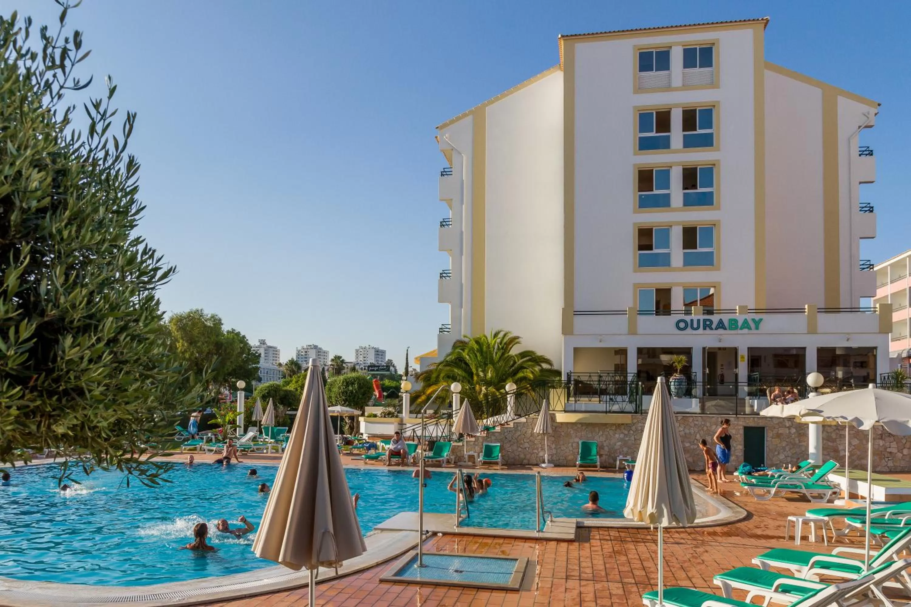 Patio in Ourabay Hotel Apartamento - Art & Holidays