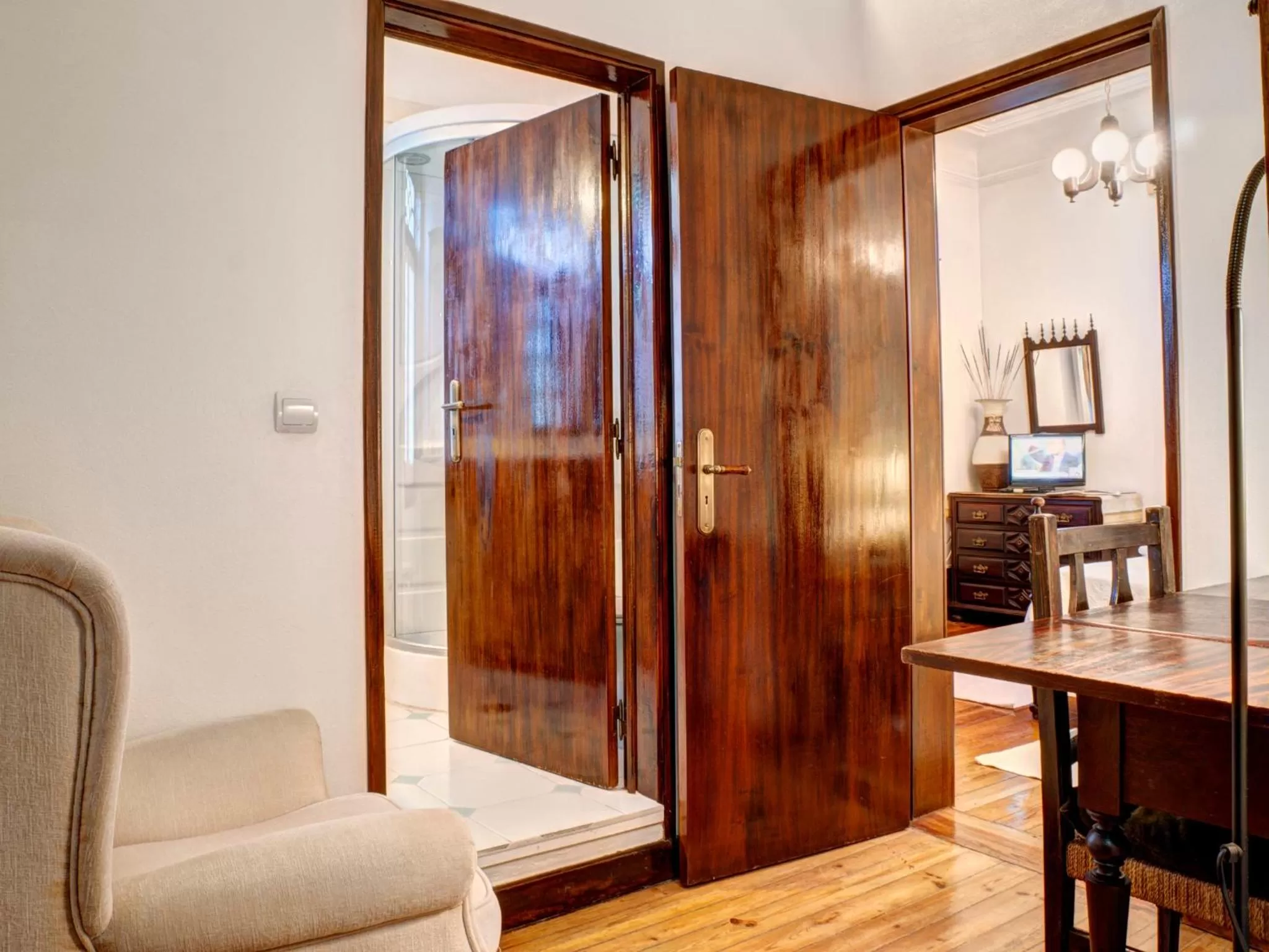Seating area in Hotel Residencial Alentejana