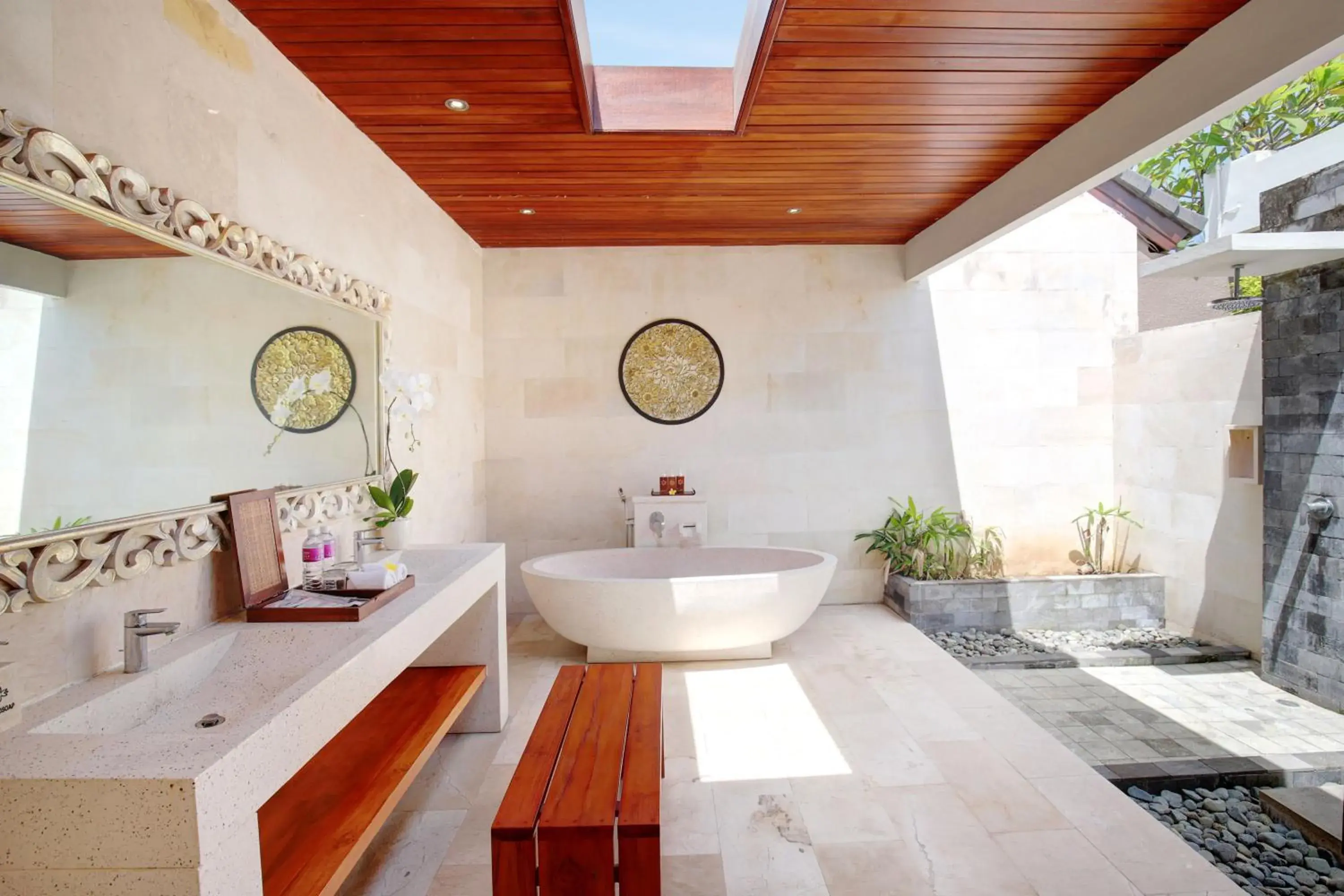 Bathroom in Lumbini Luxury Villas and Spa