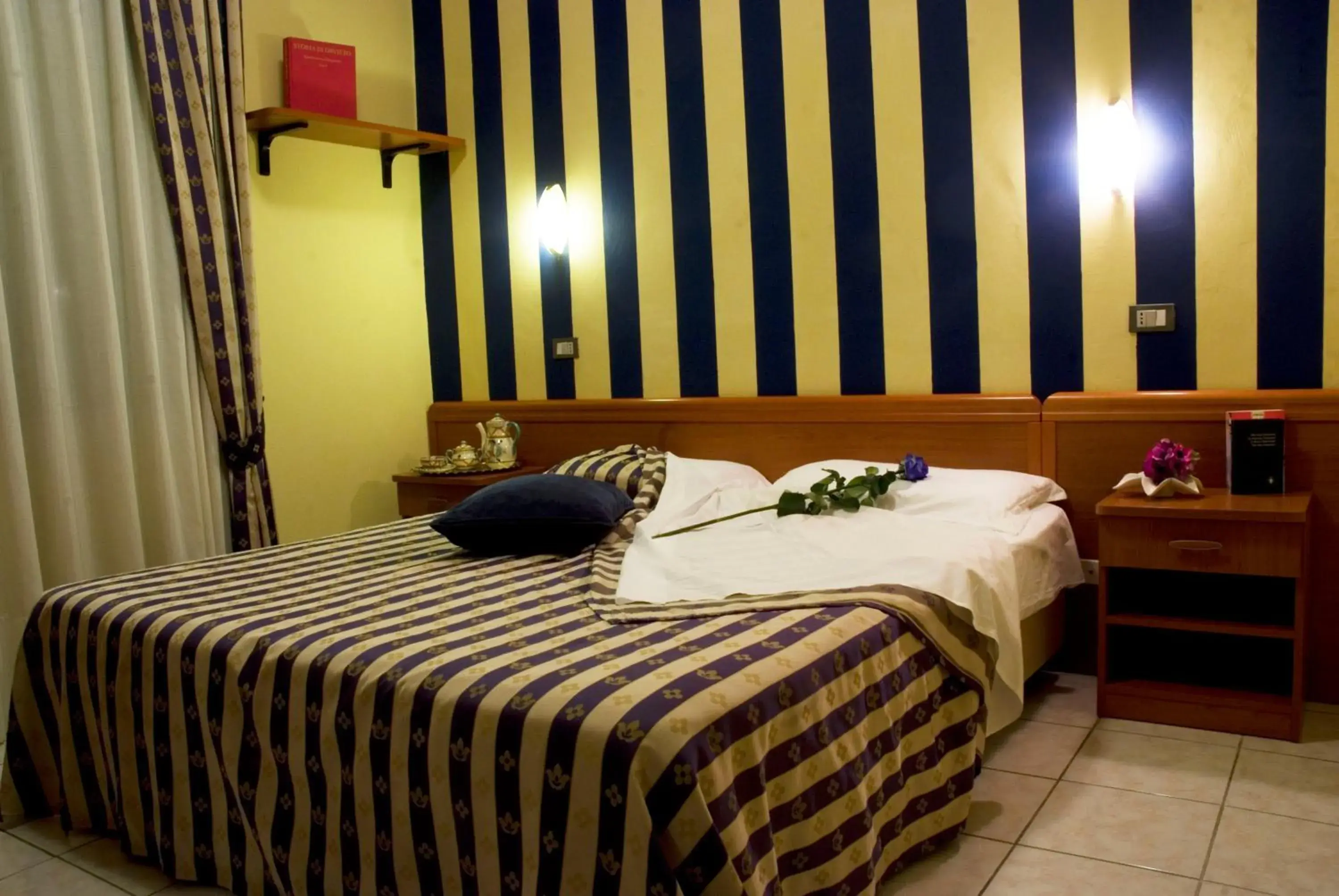 Bedroom, Bed in Hotel Ristorante Umbria