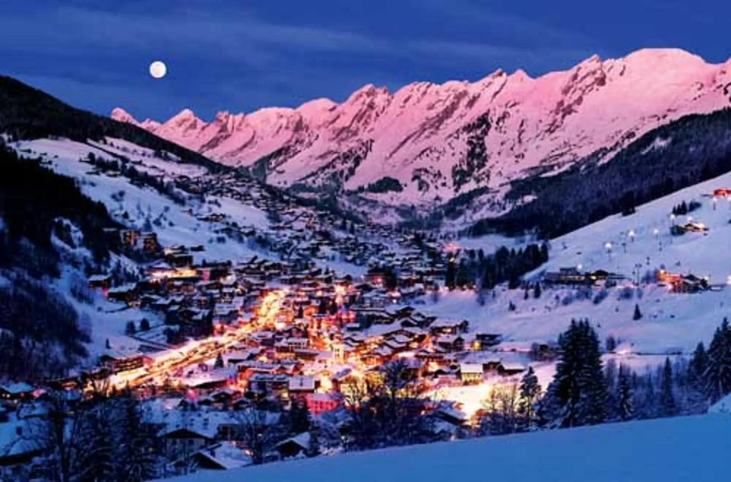 Night, Winter in Résidence - Les Grandes Alpes