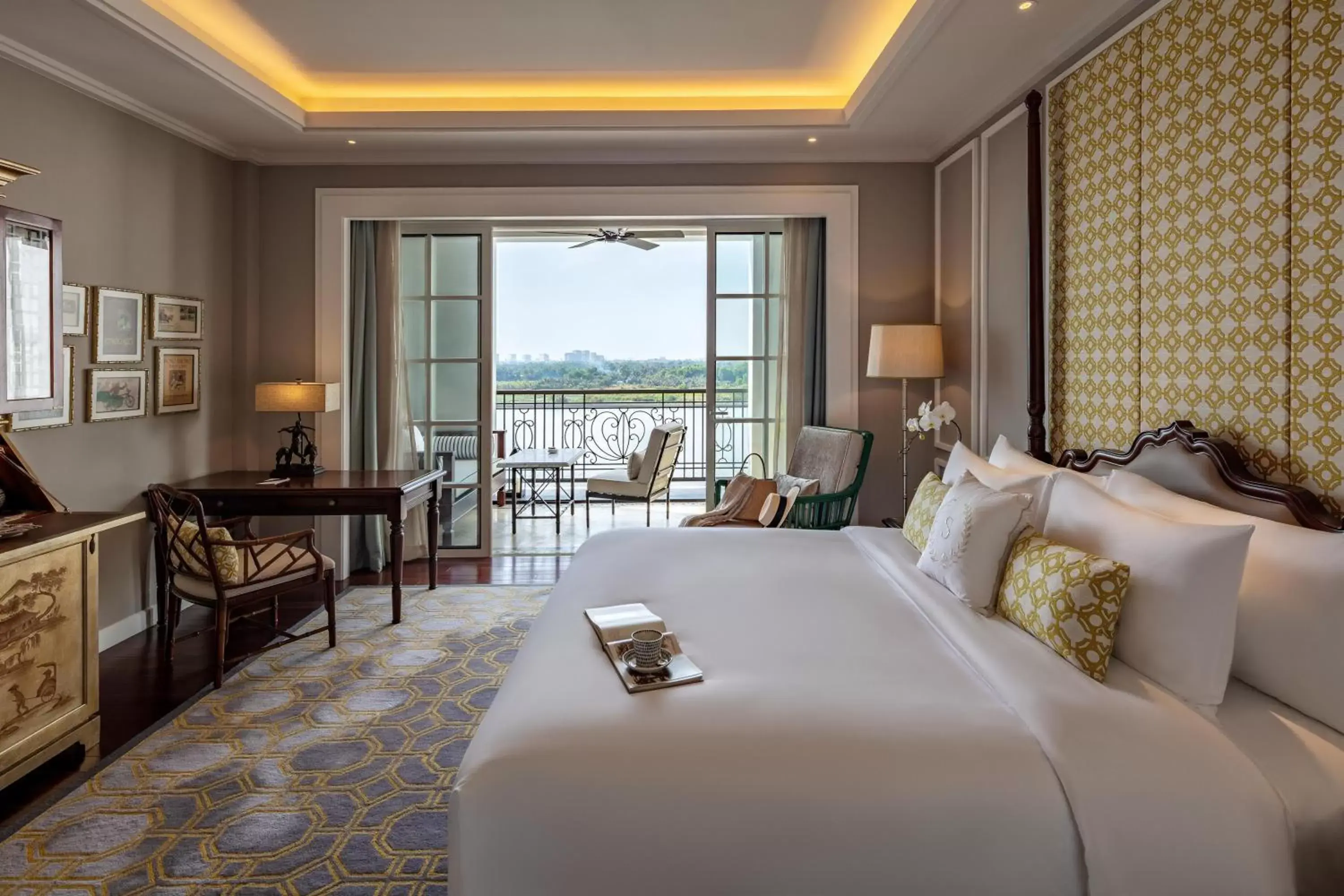 Bedroom in Mia Saigon – Luxury Boutique Hotel