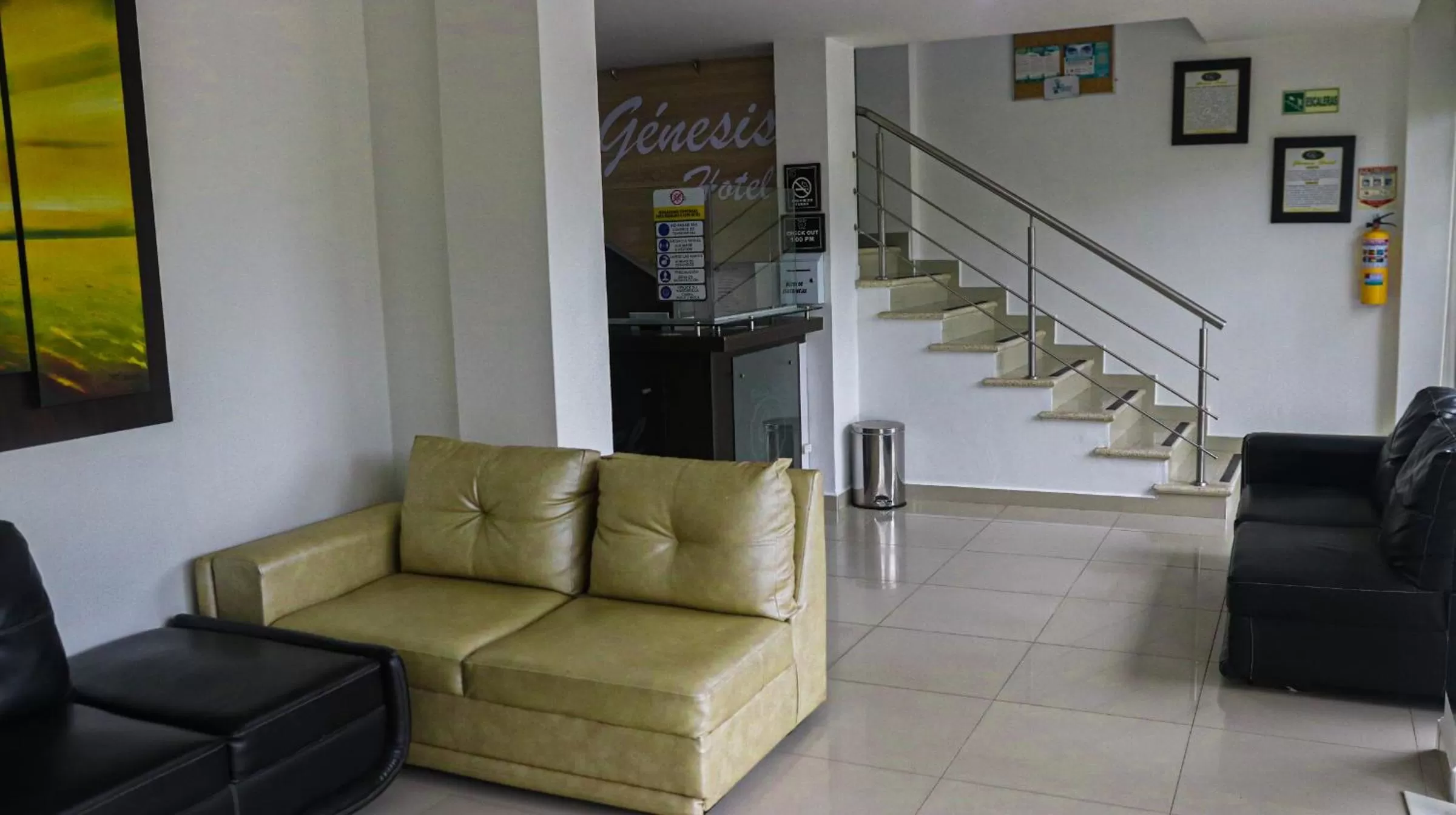 Living room, Seating Area in Genesis Hotel