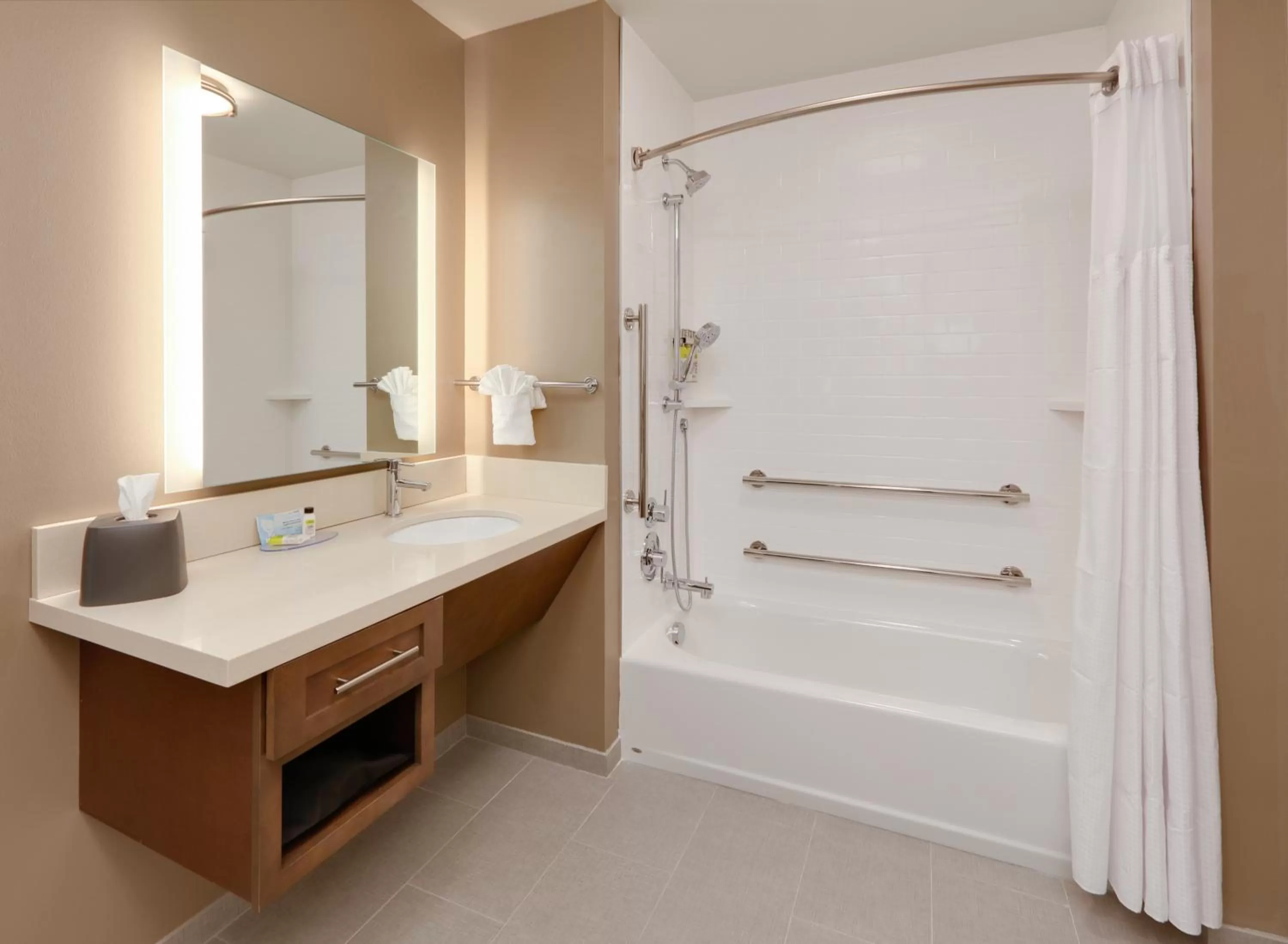 Bathroom in Staybridge Suites - Oklahoma City - Downtown by IHG